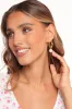 Kieran Earrings - Gold/Pearl sold by Petal & Pup