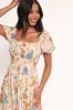 Cecelia Puff Sleeve Maxi Dress - Floral sold by Petal & Pup