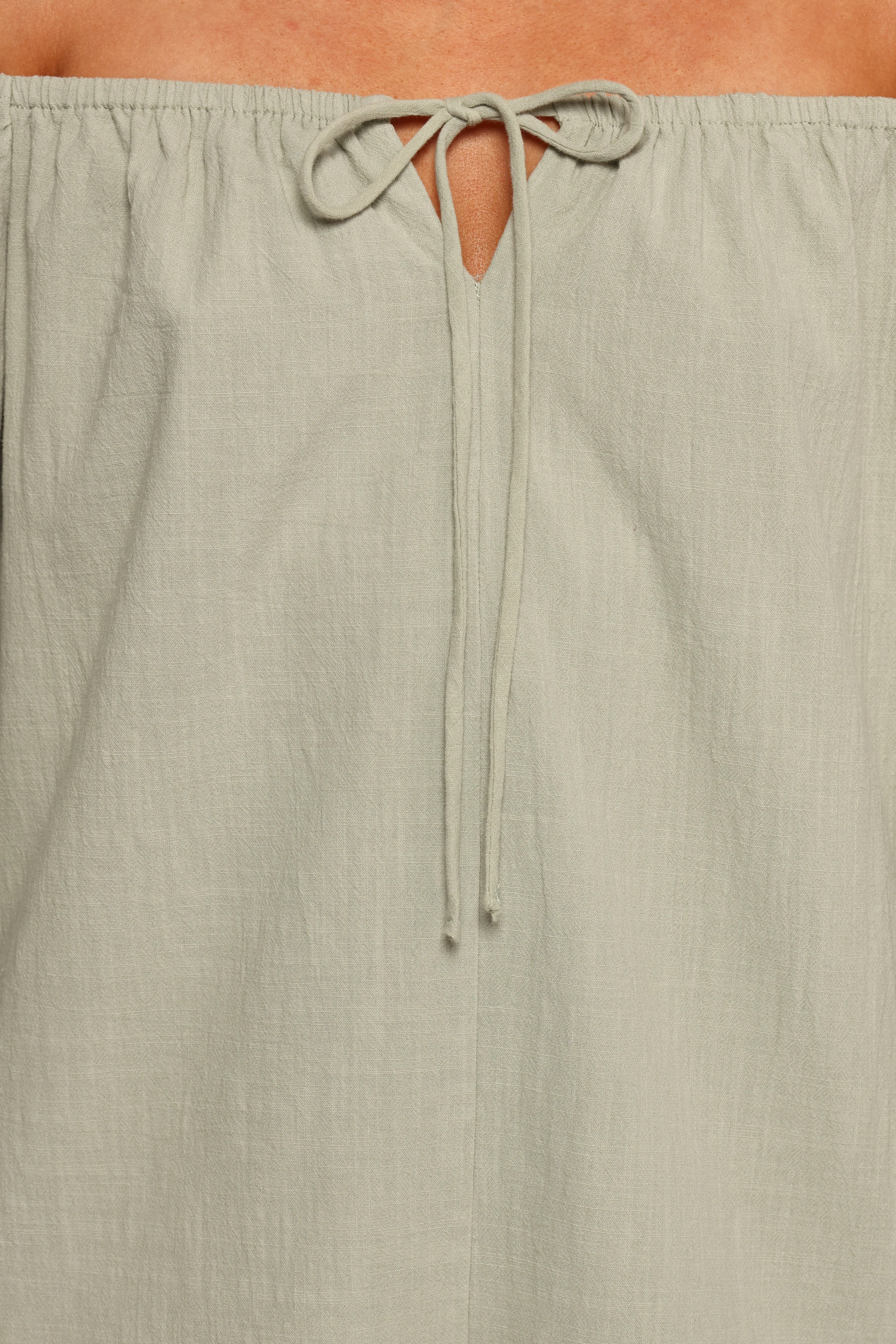 Anette Long Sleeve Romper - Sage sold by Petal & Pup product image thumbnail 5