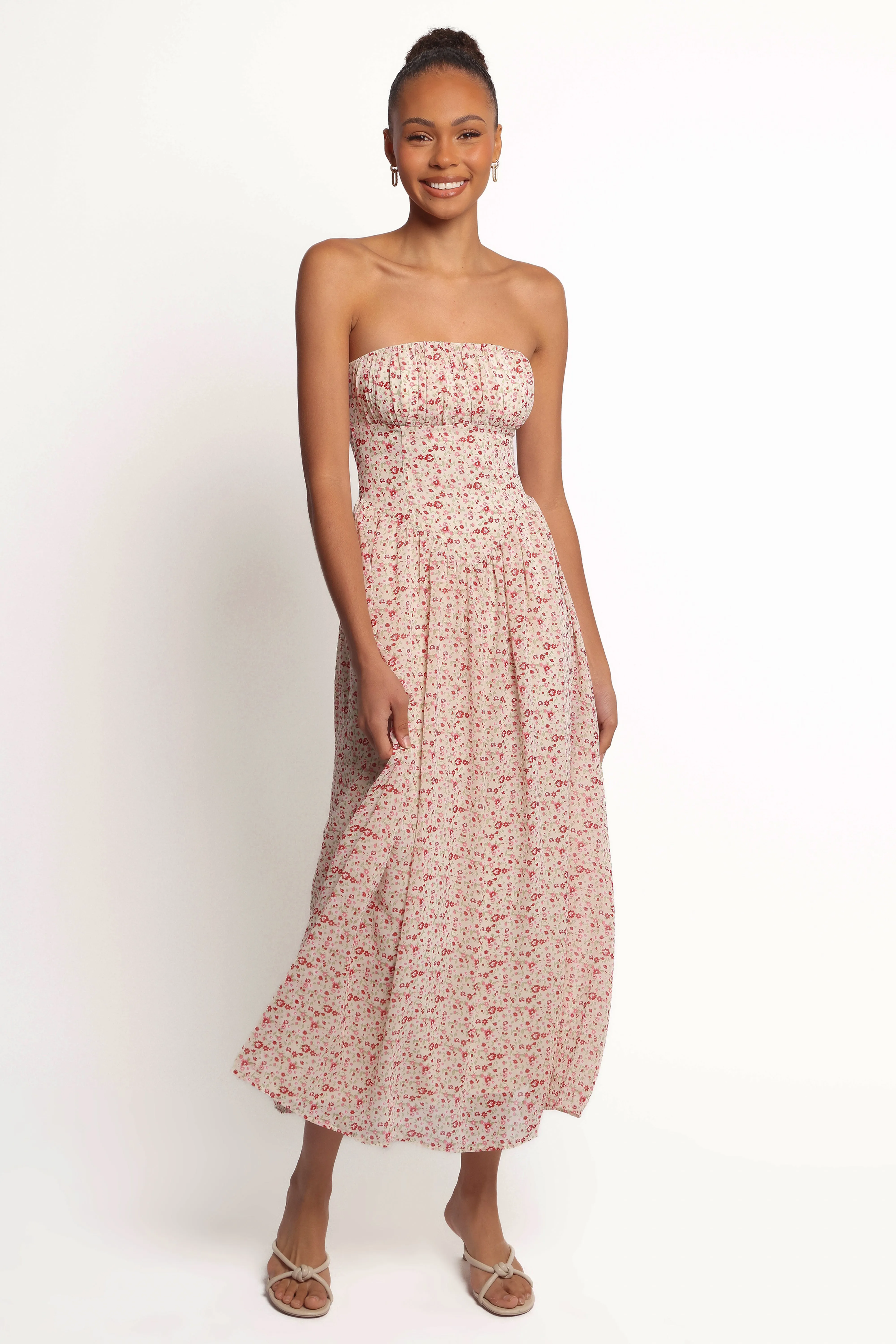 Jody Strapless Maxi Dress - Floral sold by Petal & Pup product image thumbnail 5