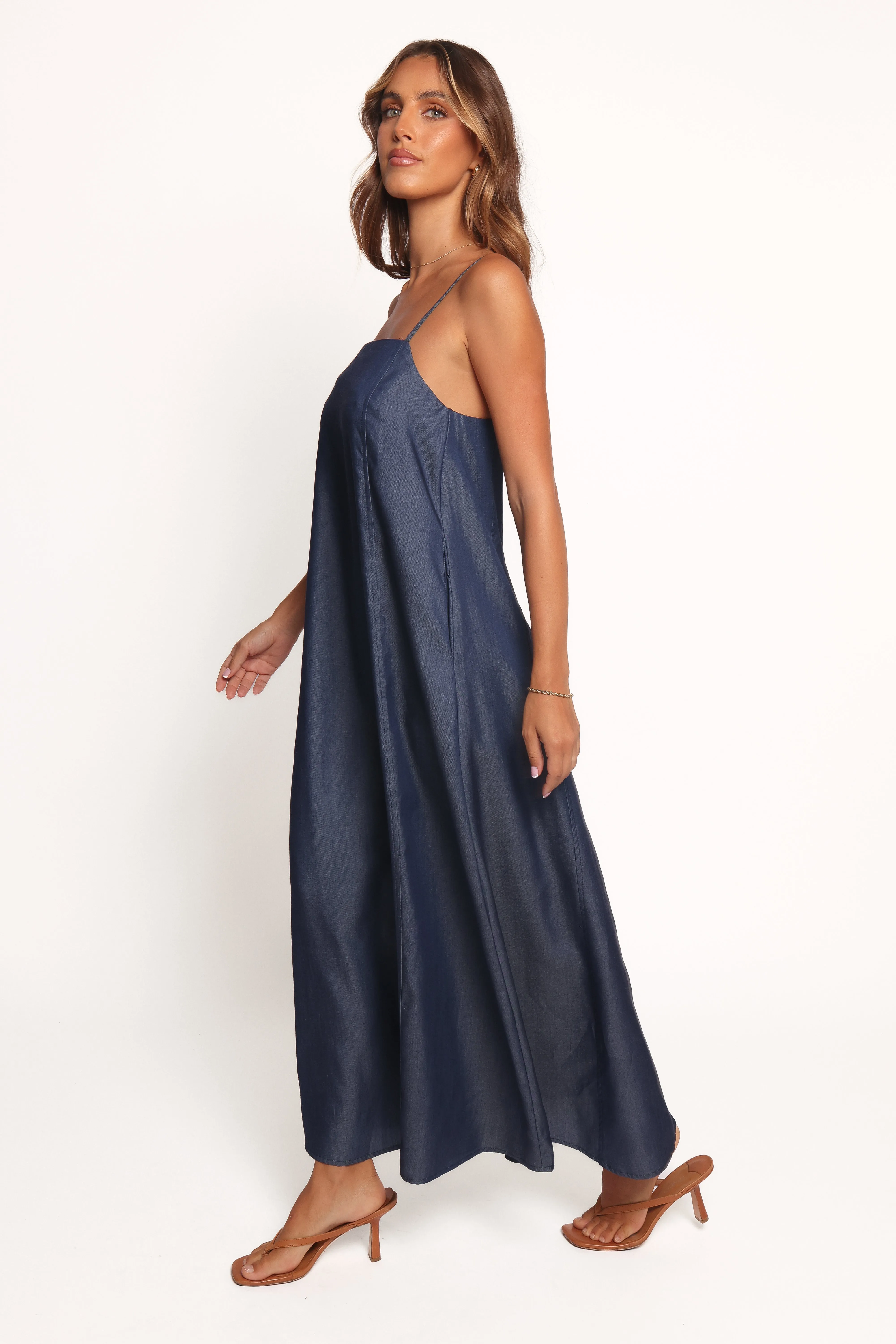 Thelma Maxi Dress - Chambray sold by Petal & Pup product image thumbnail 3