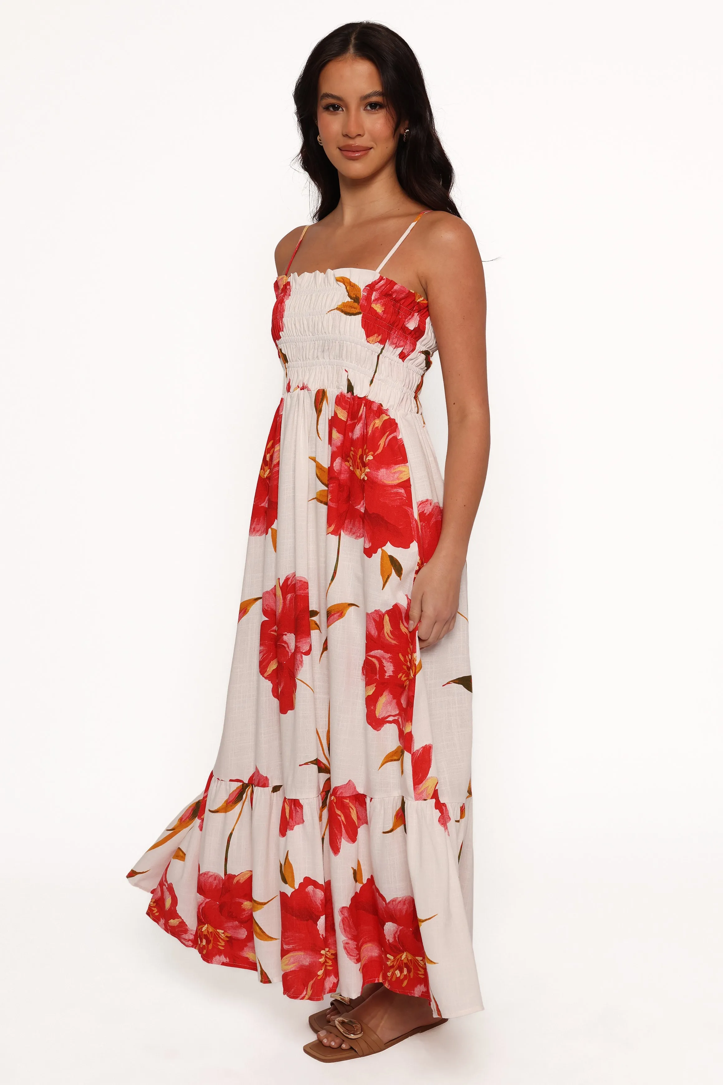 Bridger Maxi Dress - Scarlet Rose sold by Petal & Pup product image thumbnail 3