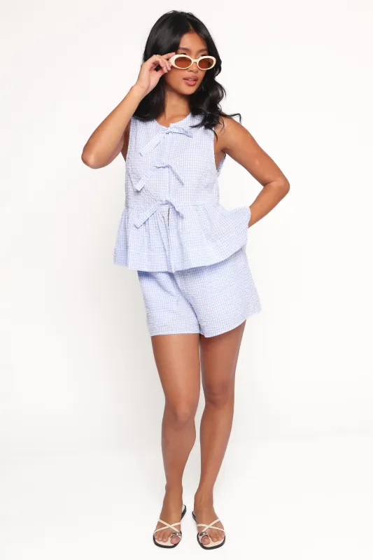 Salina Short Set - Blue sold by Petal & Pup