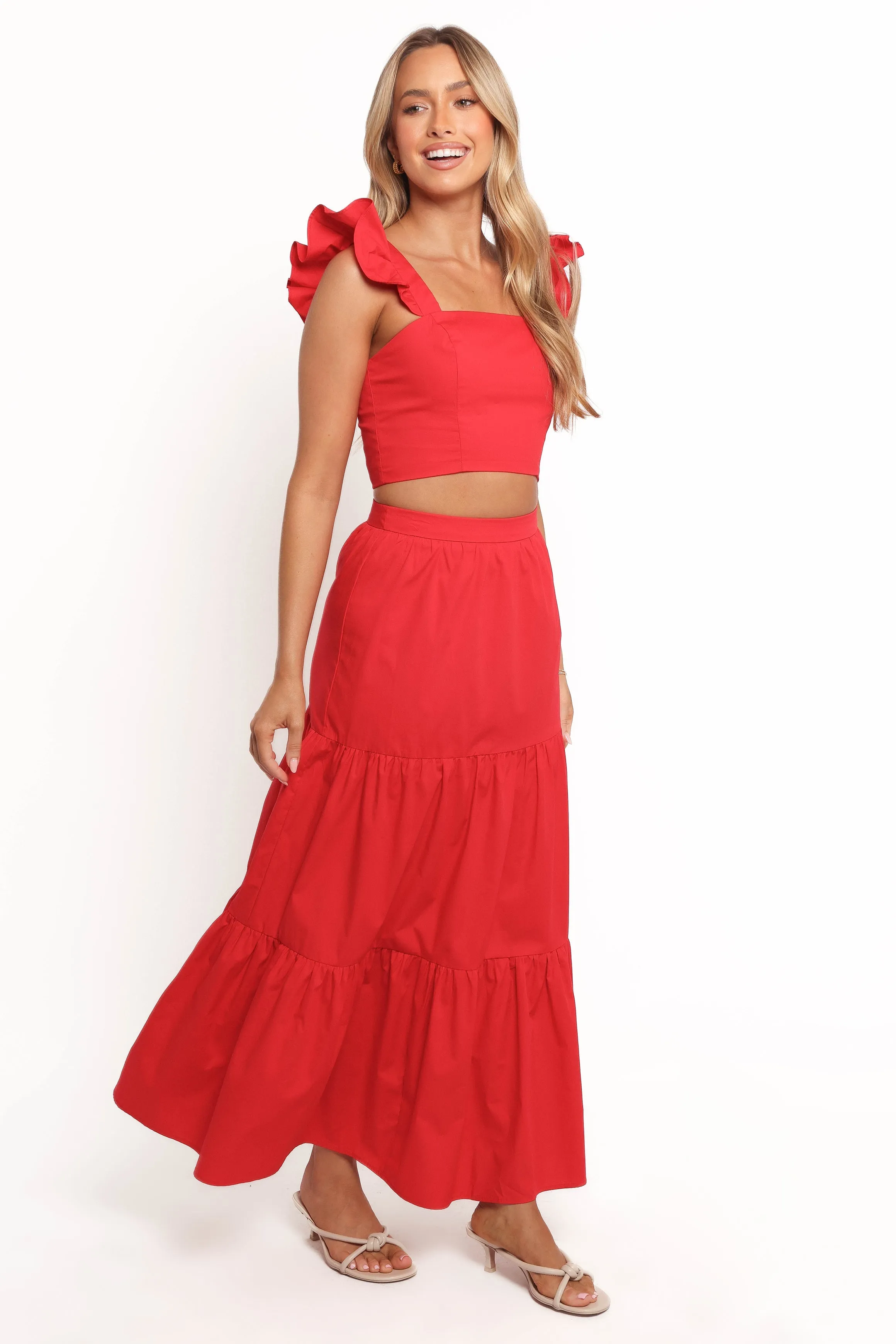 Roxia Skirt Set - Red sold by Petal & Pup product image thumbnail 5
