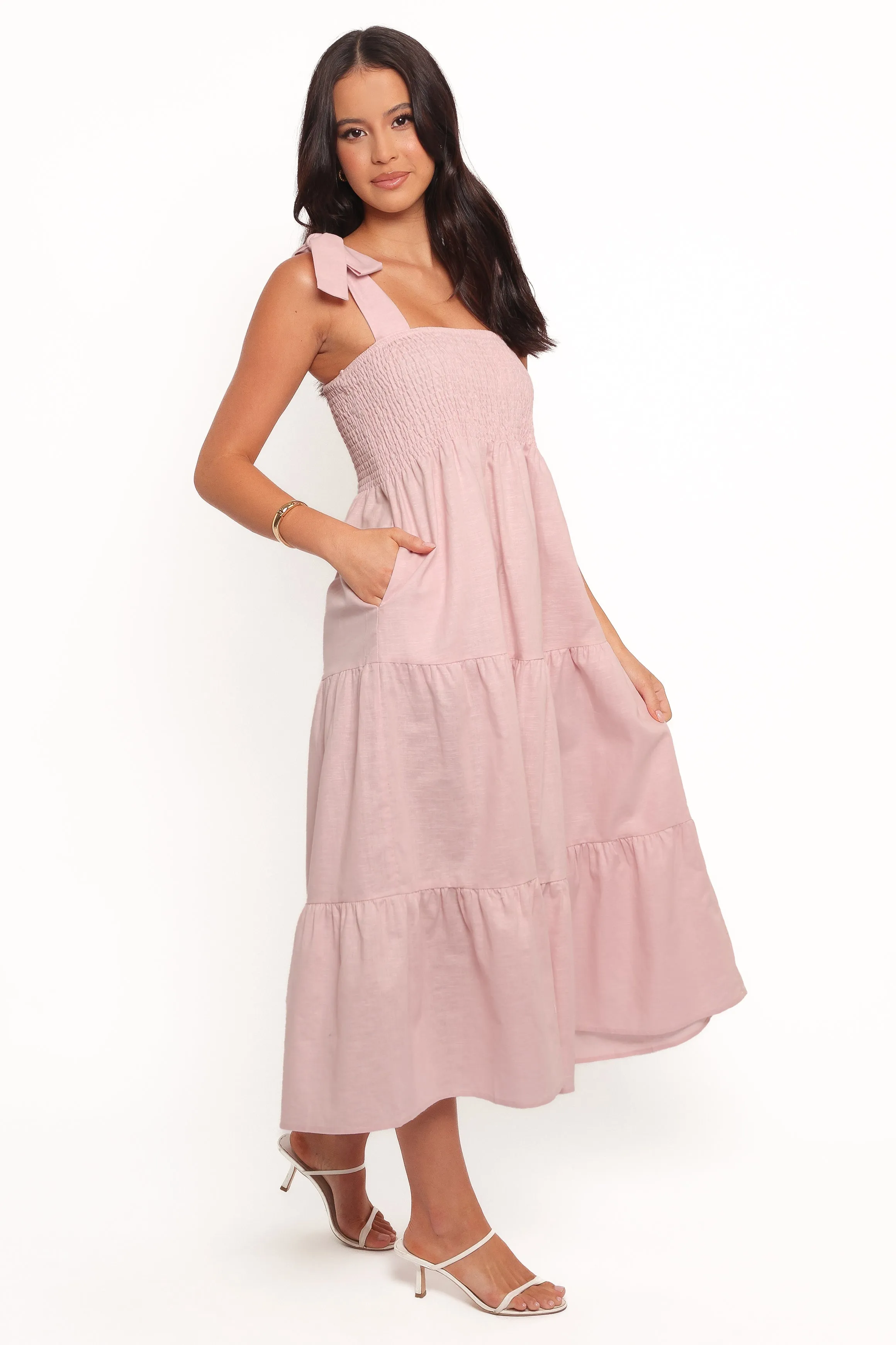 Giorgi Midi Dress - Pink sold by Petal & Pup product image thumbnail 5