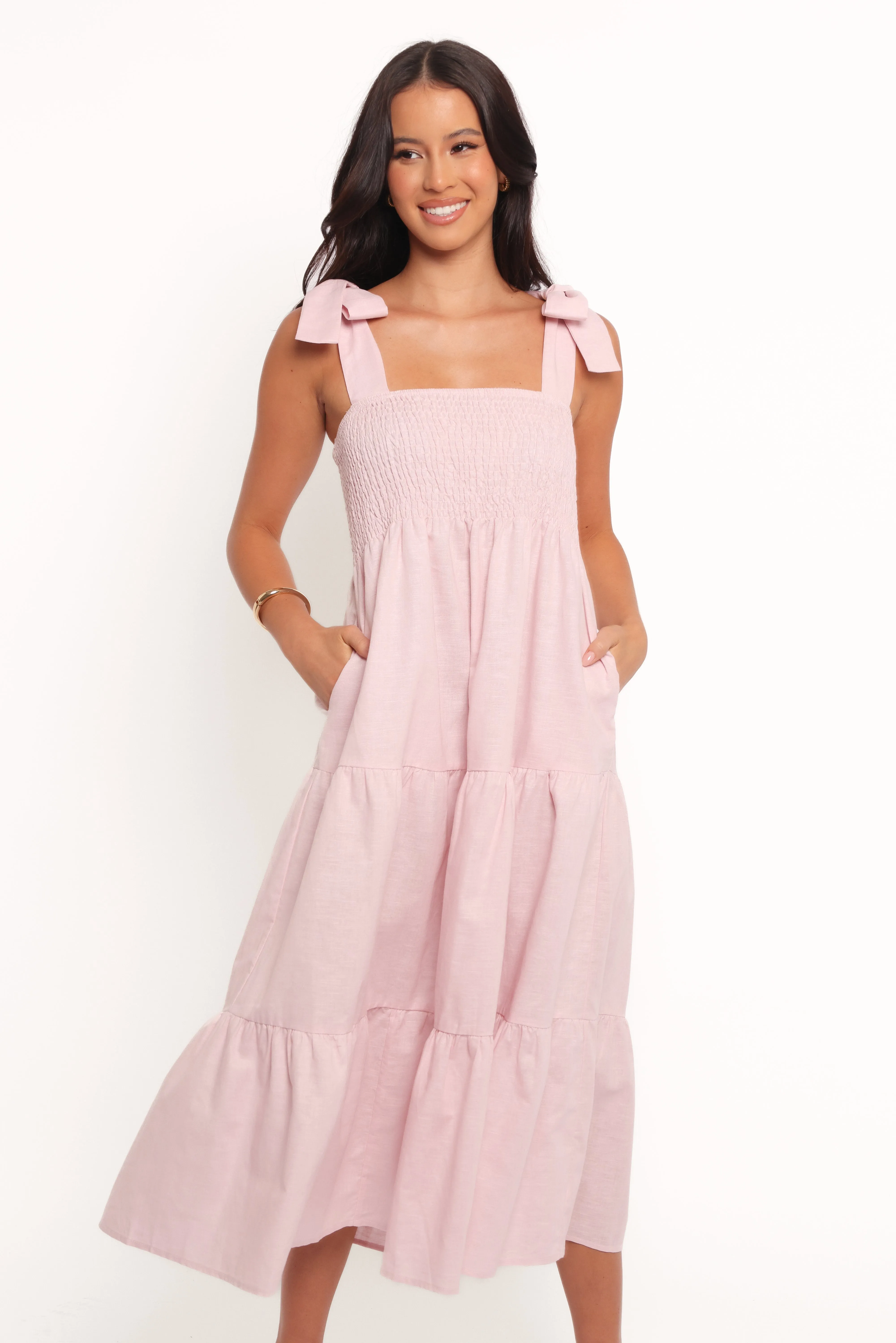 Giorgi Midi Dress - Pink sold by Petal & Pup product image thumbnail 2