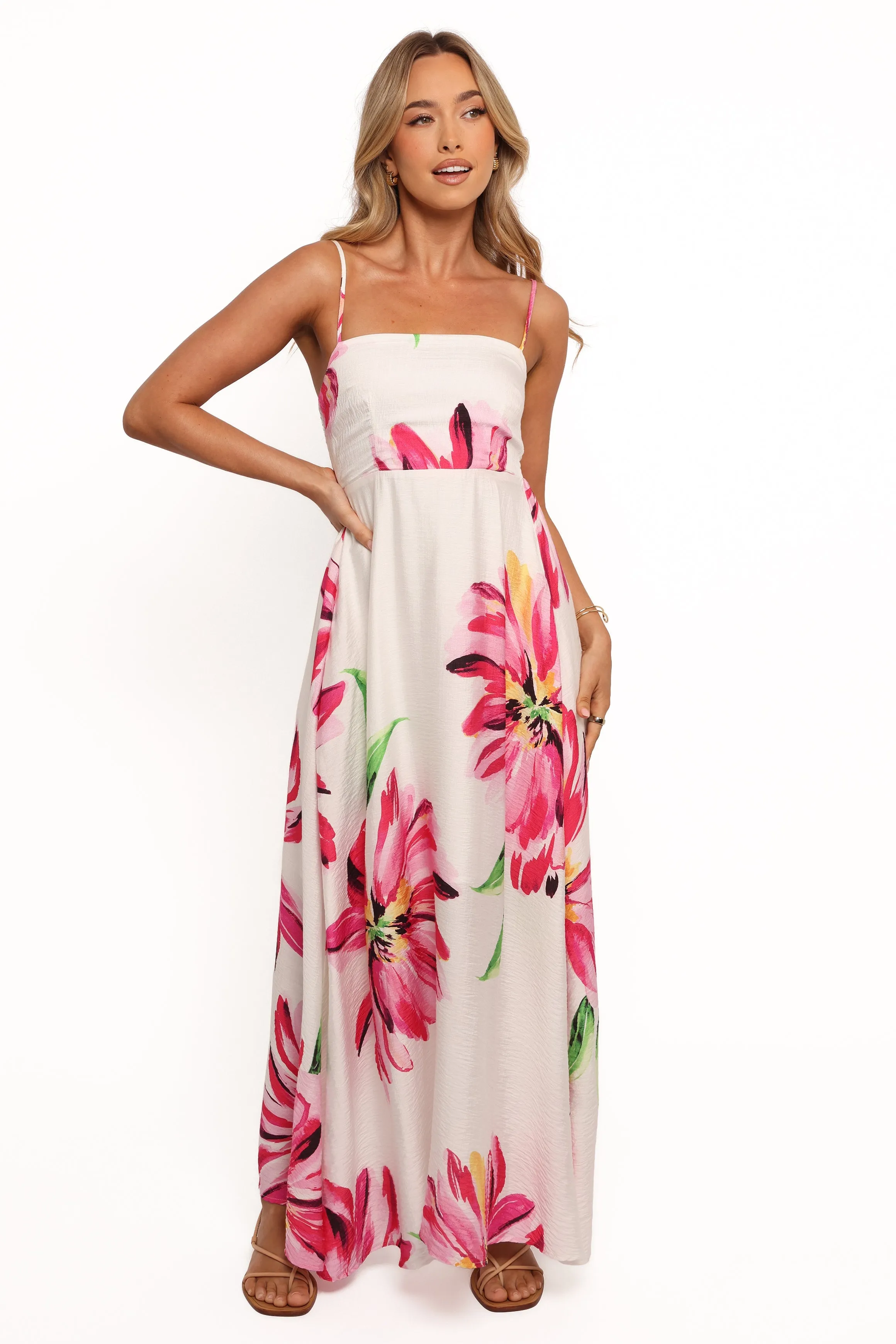 Verity Maxi Dress - Pink Floral sold by Petal & Pup product image thumbnail 2