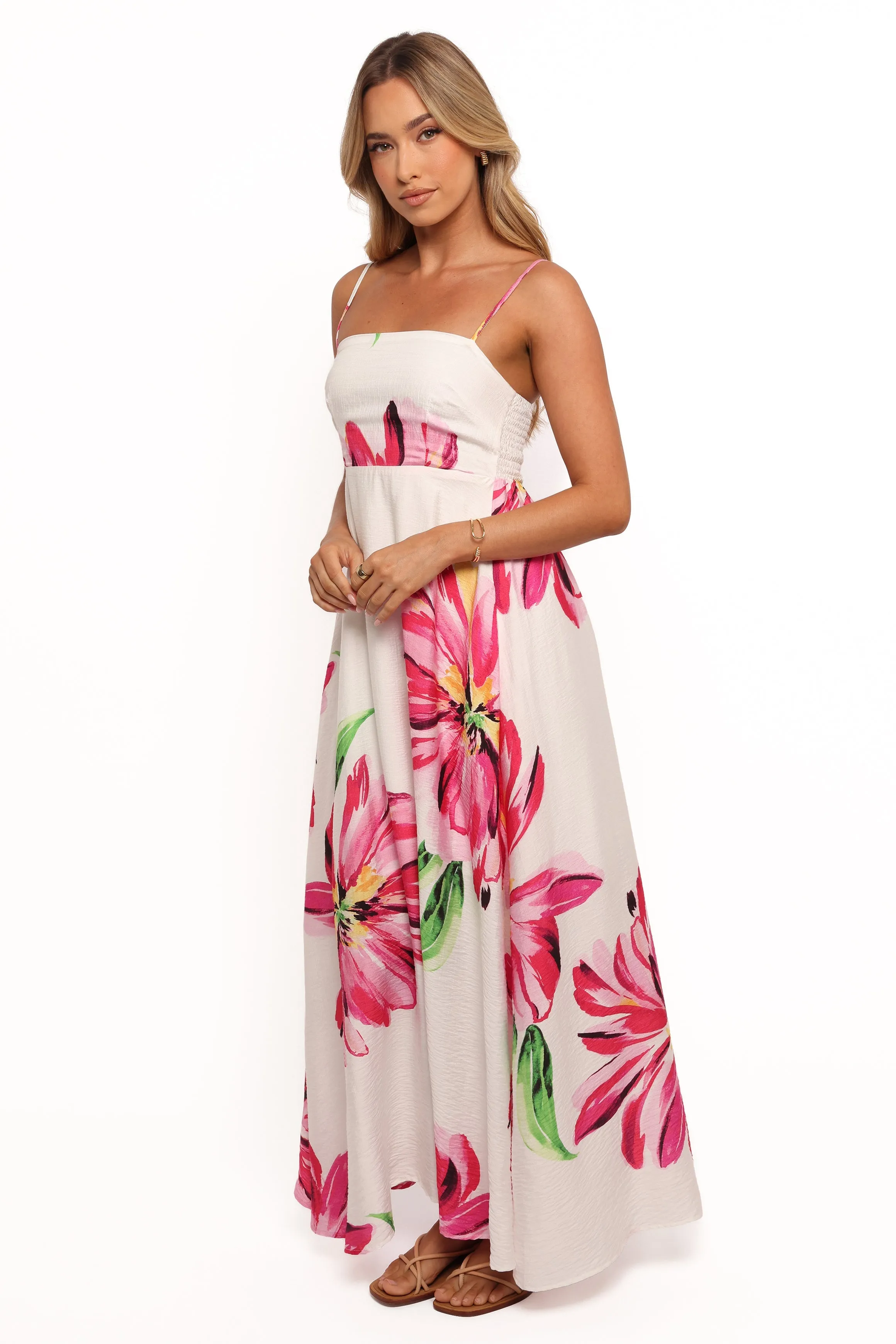 Verity Maxi Dress - Pink Floral sold by Petal & Pup product image thumbnail 3
