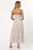Luna Midi Dress - Multi Floral sold by Petal & Pup