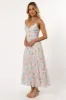 Luna Midi Dress - Multi Floral sold by Petal & Pup