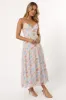 Luna Midi Dress - Multi Floral sold by Petal & Pup