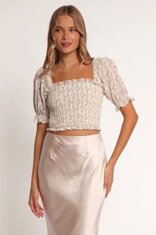 Meadow Top - Rose Garden sold by Petal & Pup