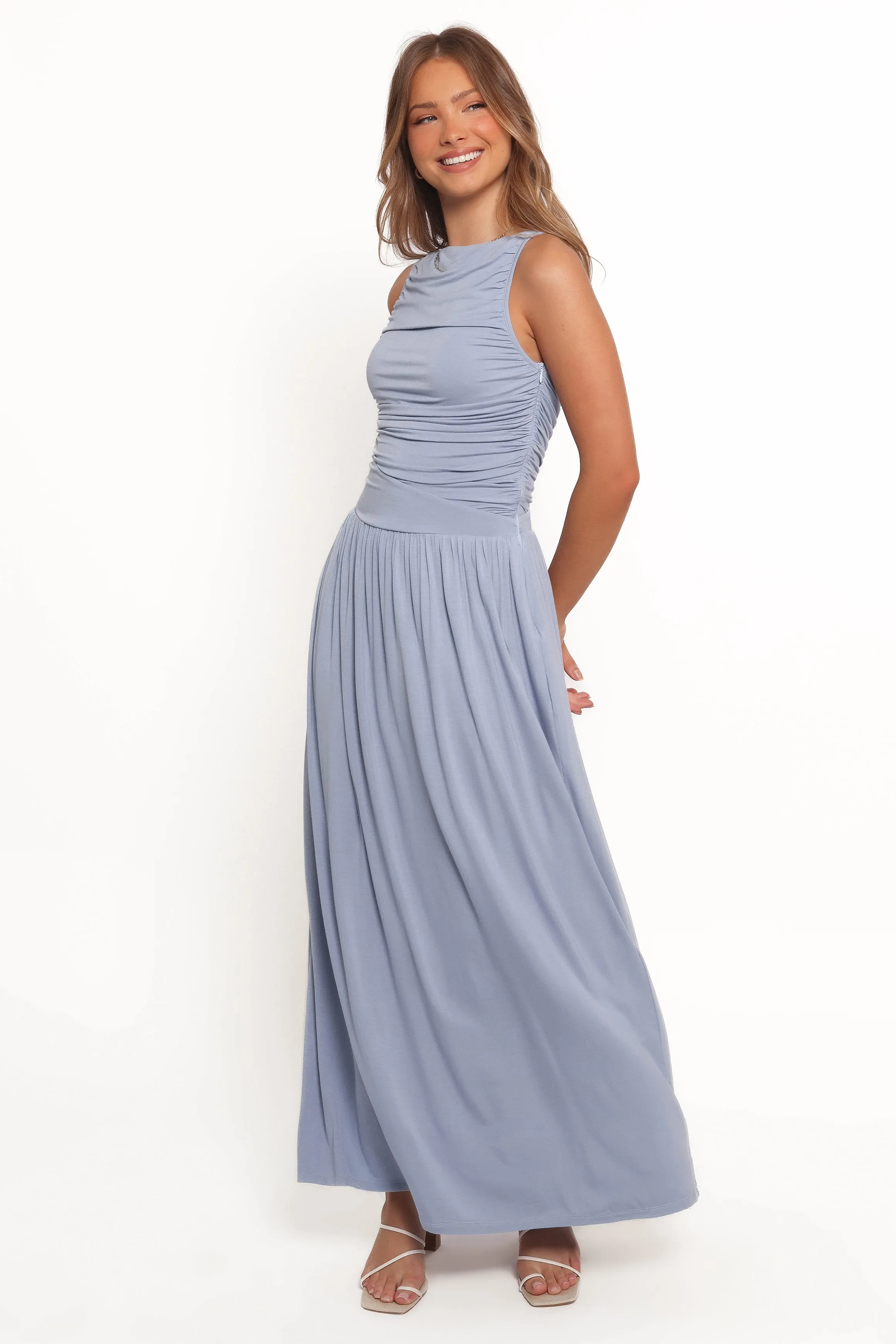 Shirley Maxi Dress - Blue sold by Petal & Pup product image thumbnail 2