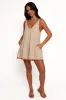Aoife Romper - Natural Tan sold by Petal & Pup