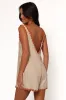 Aoife Romper - Natural Tan sold by Petal & Pup