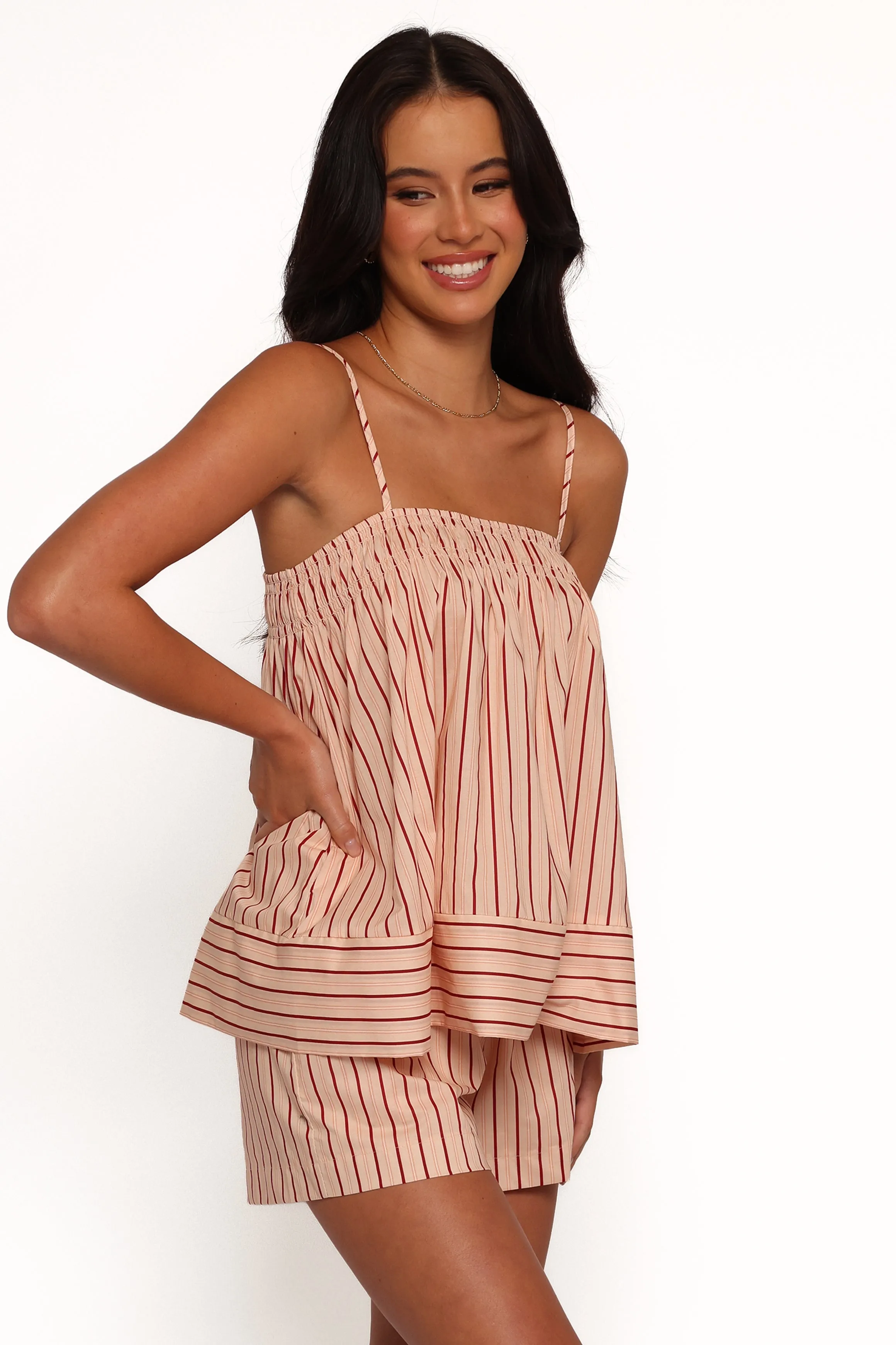 Aiesha Short Set - Pink Stripe sold by Petal & Pup product image thumbnail 3