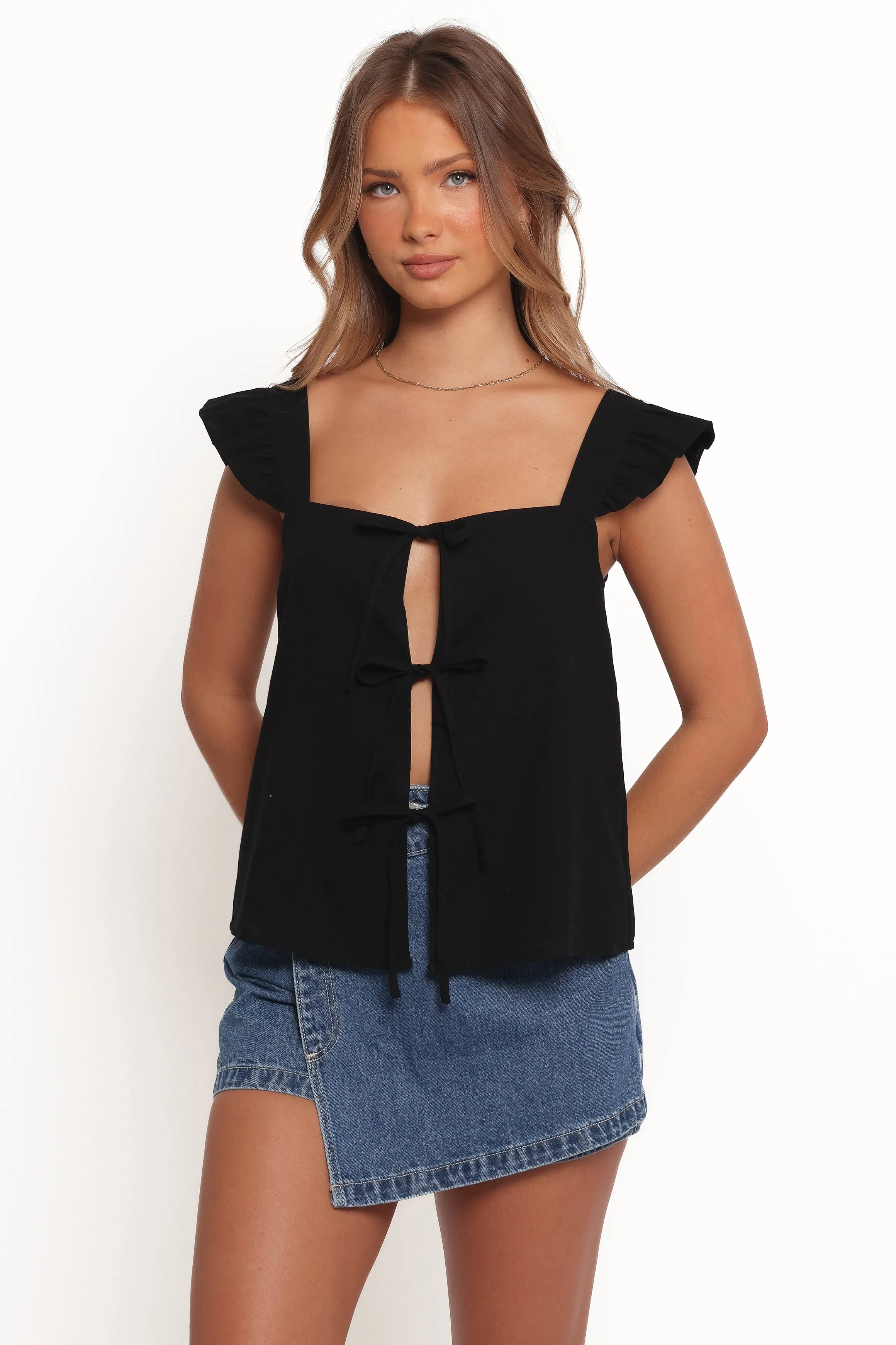 Elsie Top - Black sold by Petal & Pup product image thumbnail 2