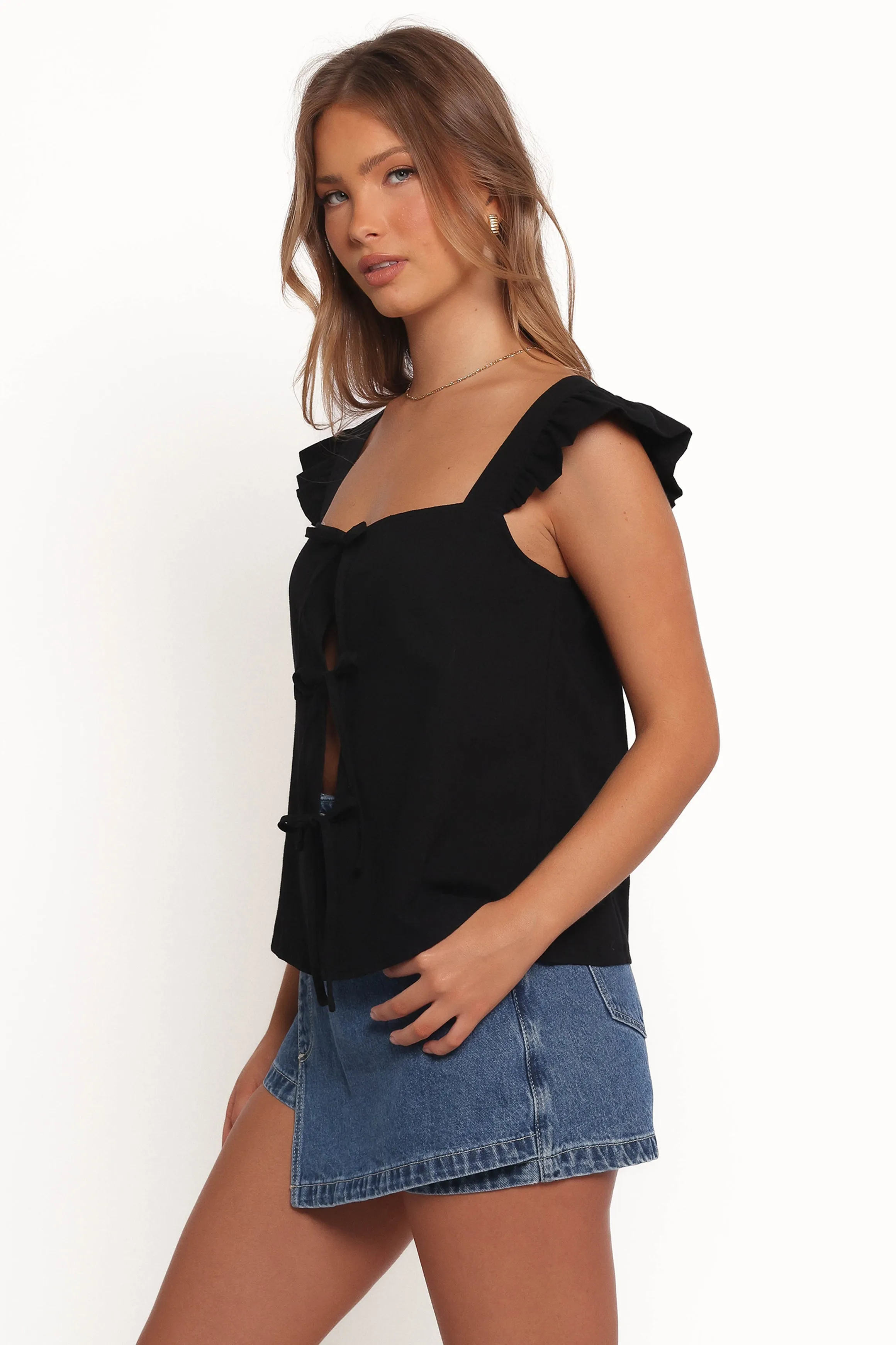 Elsie Top - Black sold by Petal & Pup product image thumbnail 3
