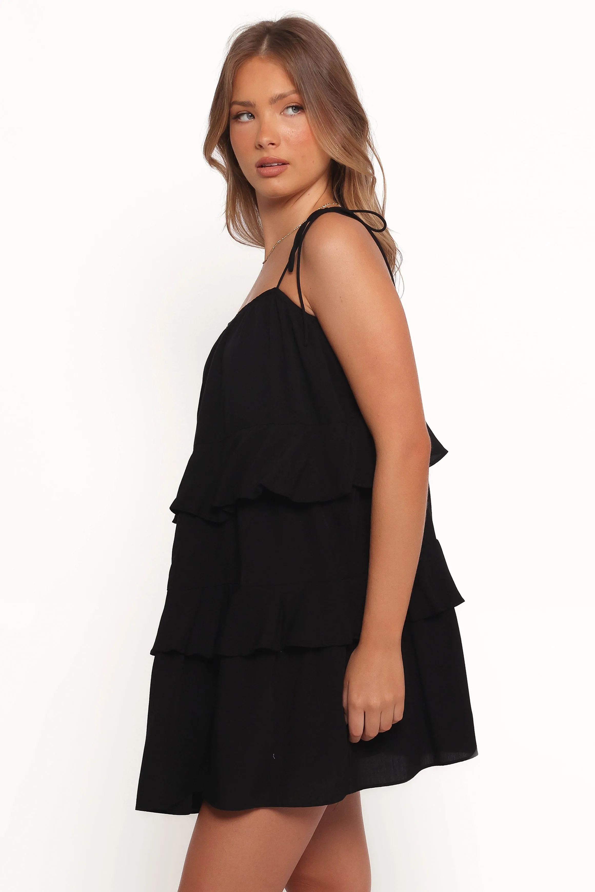 Mylo Mini Dress - Black sold by Petal & Pup product image thumbnail 3