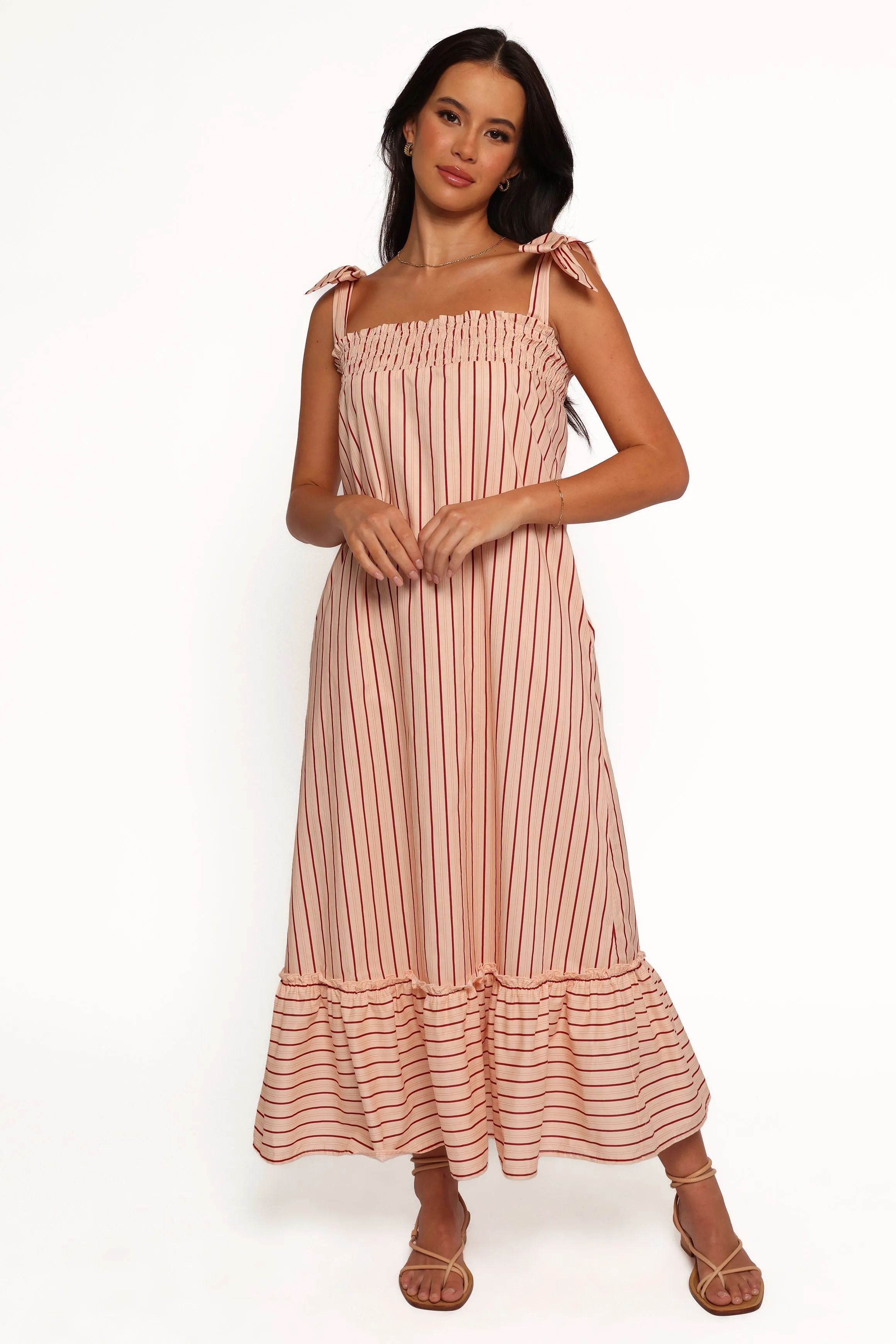 Irina Maxi Dress - Pink Stripe sold by Petal & Pup product image thumbnail 2