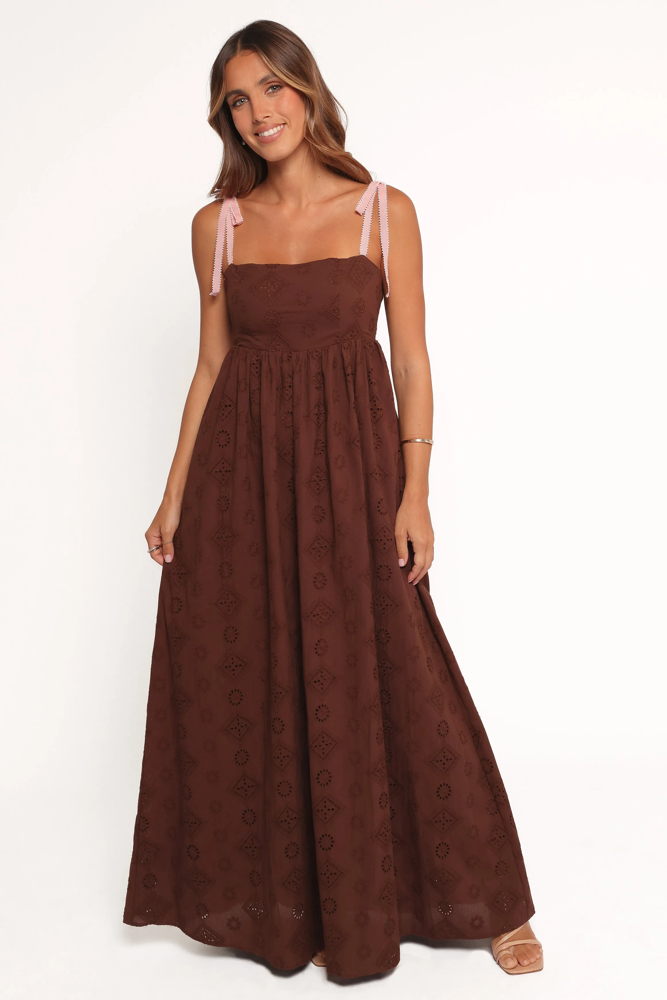 Odessa Maxi Dress - Brown sold by Petal & Pup product image thumbnail 2