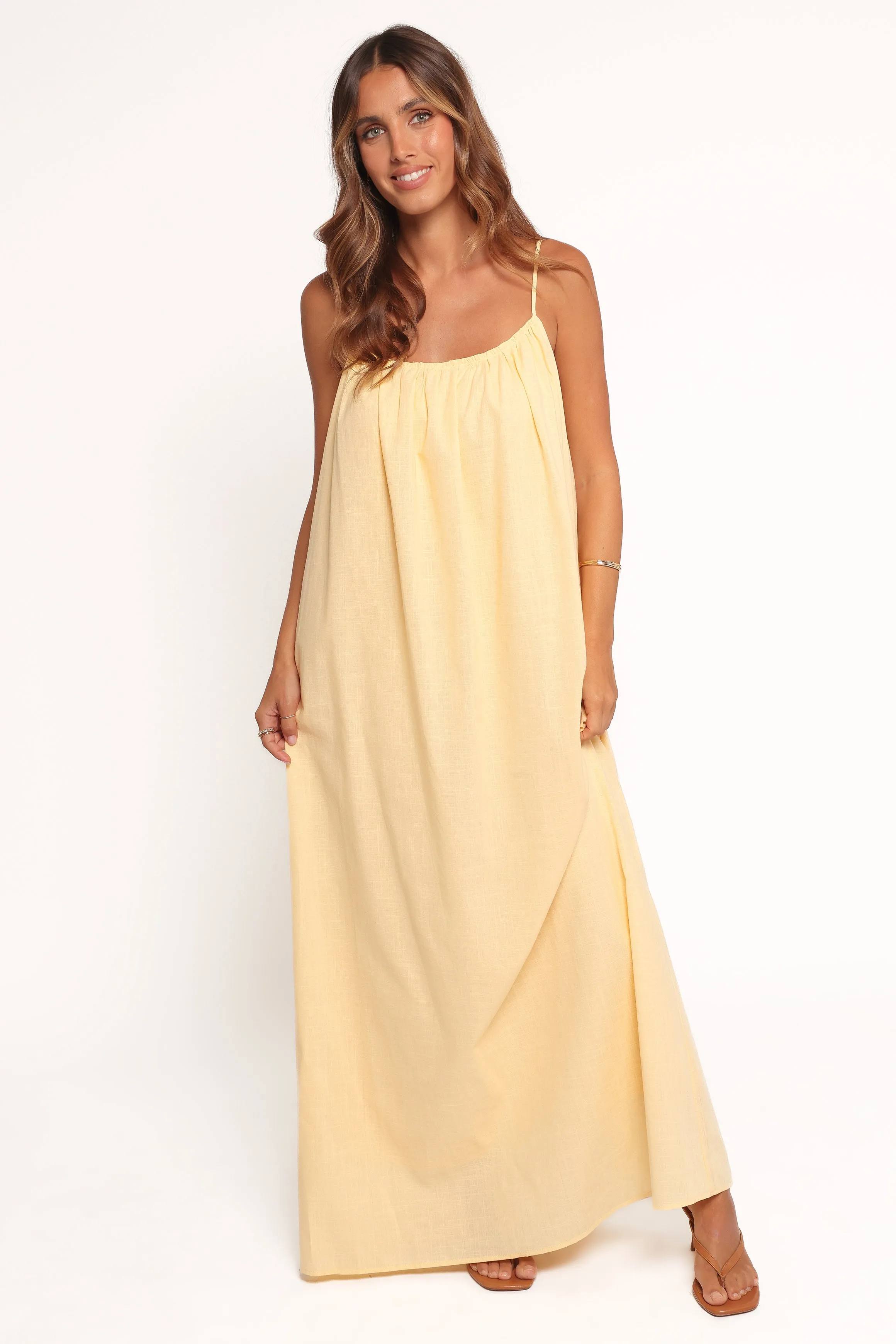 Lumina Maxi Dress - Yellow sold by Petal & Pup product image thumbnail 2