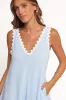 Aoife Romper - Light Blue sold by Petal & Pup