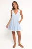 Aoife Romper - Light Blue sold by Petal & Pup