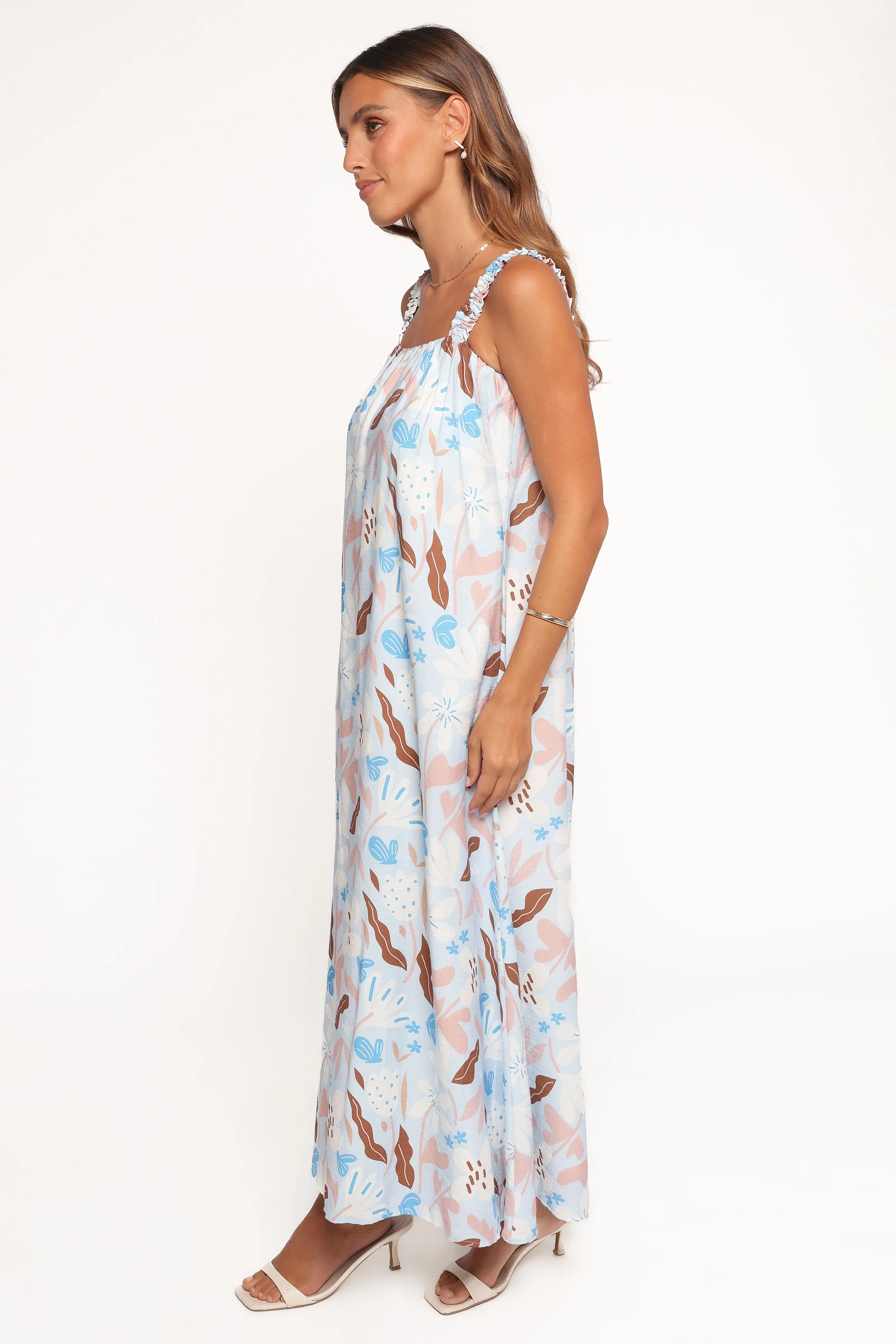 Sanders Maxi Dress - Blue Floral sold by Petal & Pup product image thumbnail 4