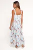 Sanders Maxi Dress - Blue Floral sold by Petal & Pup