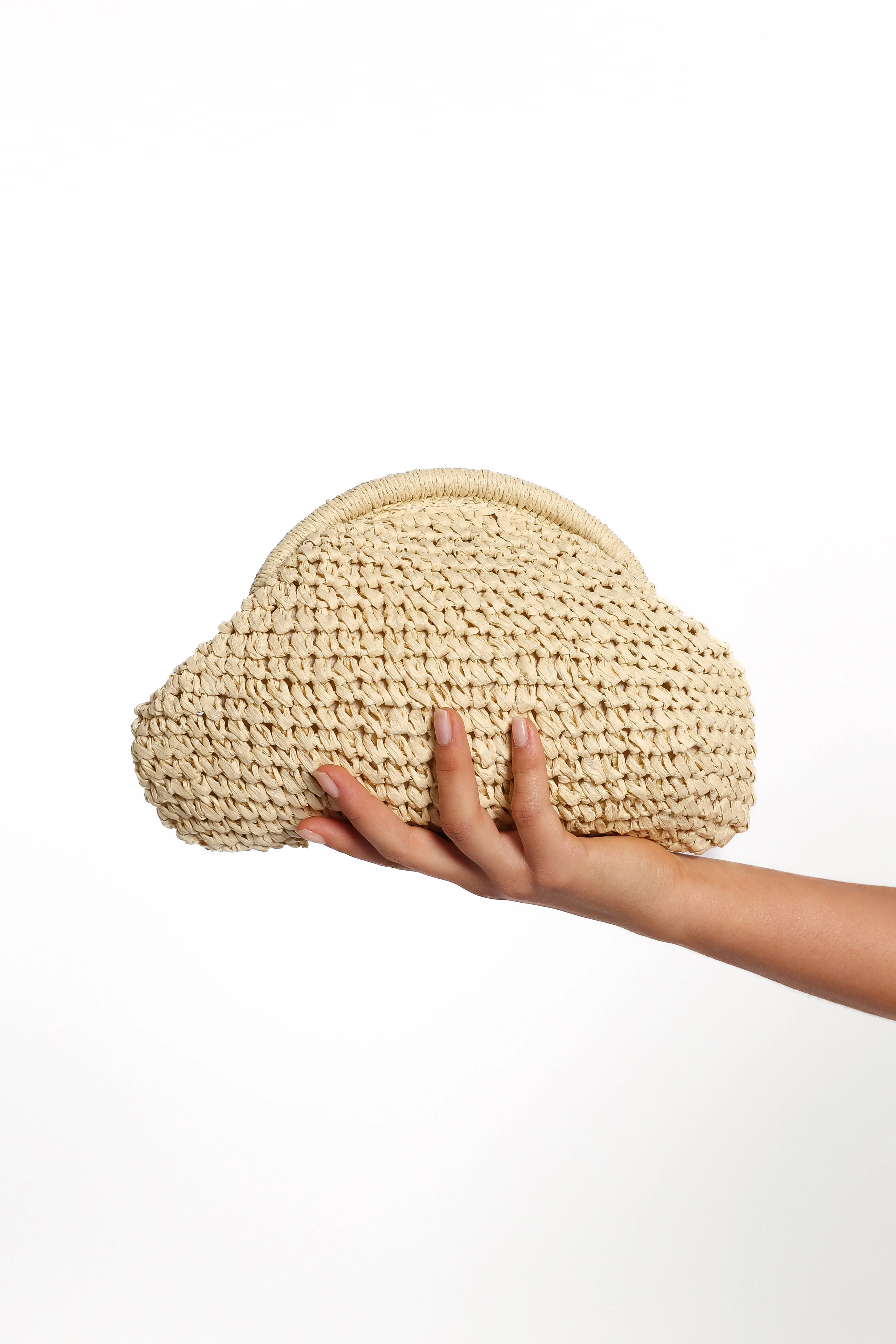 Bett Clutch Bag - Natural/Raffia sold by Petal & Pup product image thumbnail 4