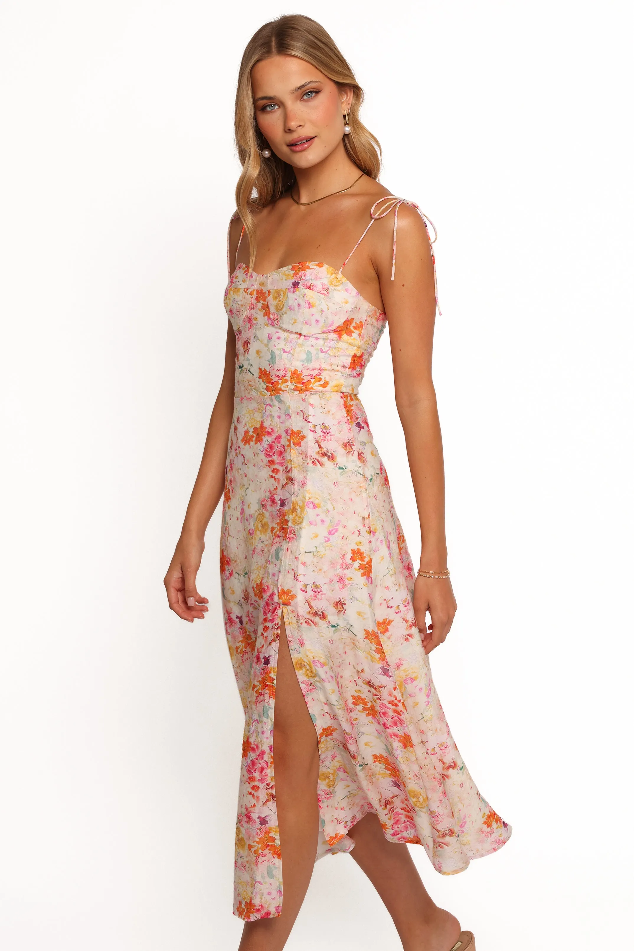 Cordelia Midi Dress - Floral sold by Petal & Pup