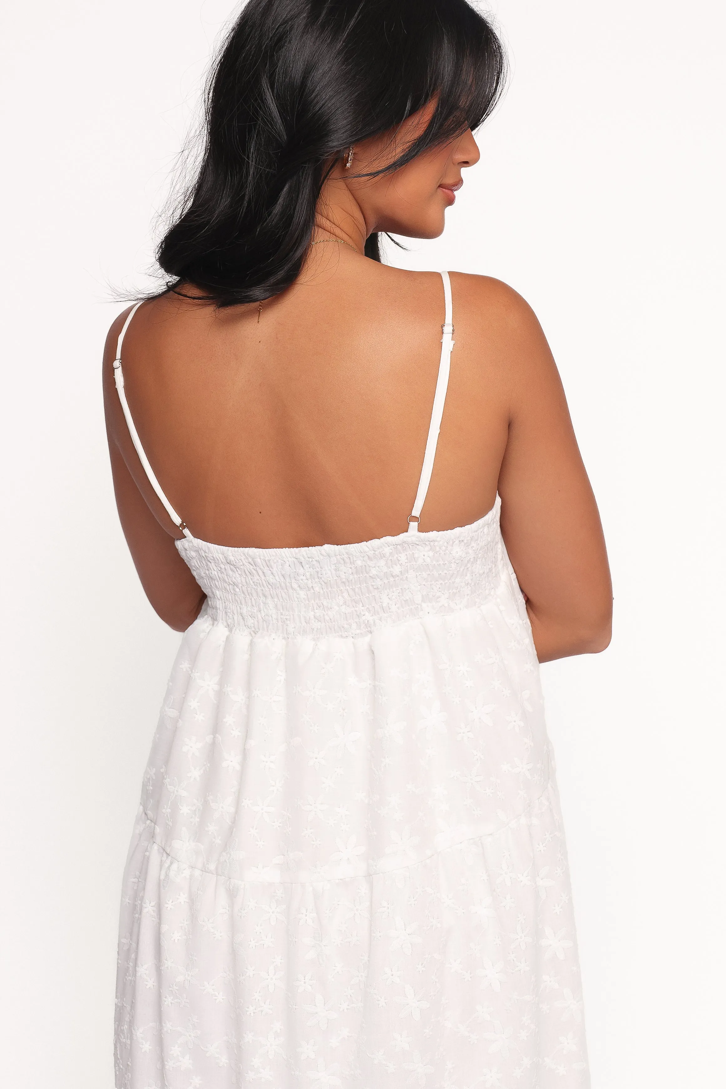 Kendal Maxi Dress - White sold by Petal & Pup product image thumbnail 5