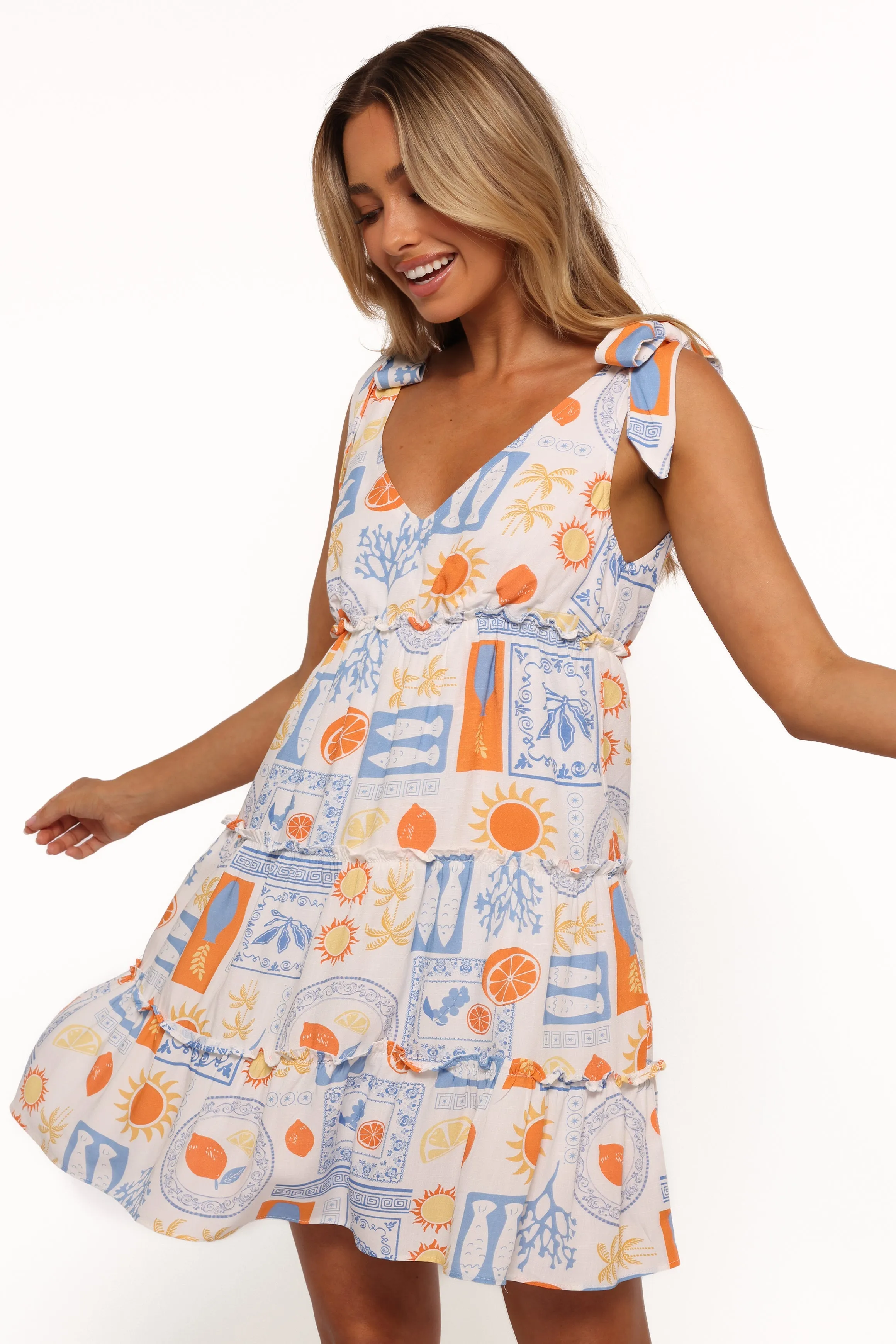 Melodie Mini Dress - Multi sold by Petal & Pup product image thumbnail 3