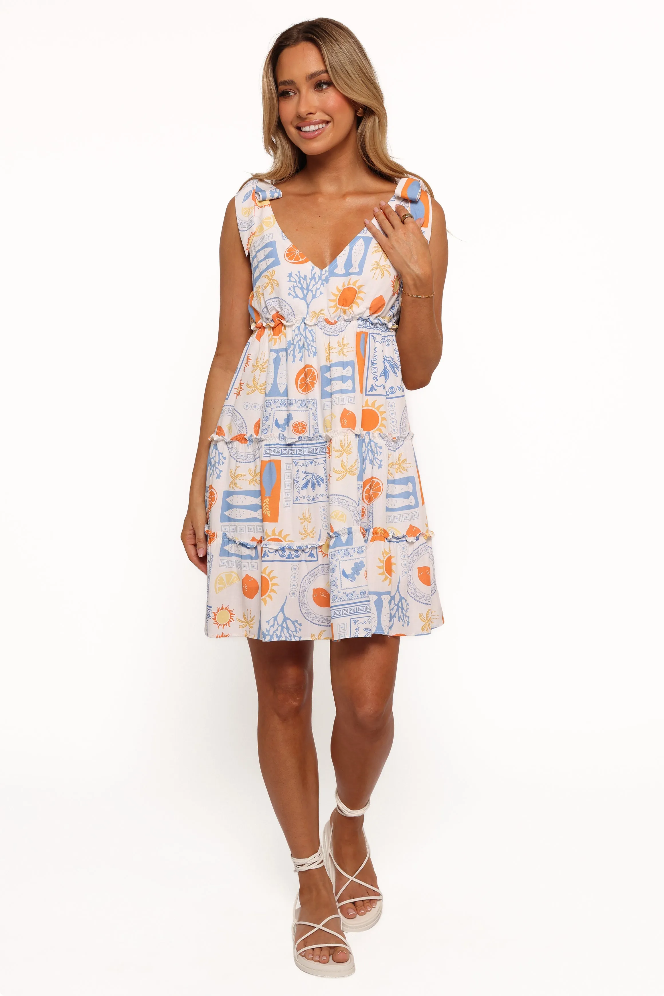 Melodie Mini Dress - Multi sold by Petal & Pup product image thumbnail 2