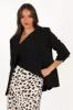 Kelby Slouch Sleeve Blazer - Black sold by Petal & Pup