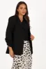Kelby Slouch Sleeve Blazer - Black sold by Petal & Pup
