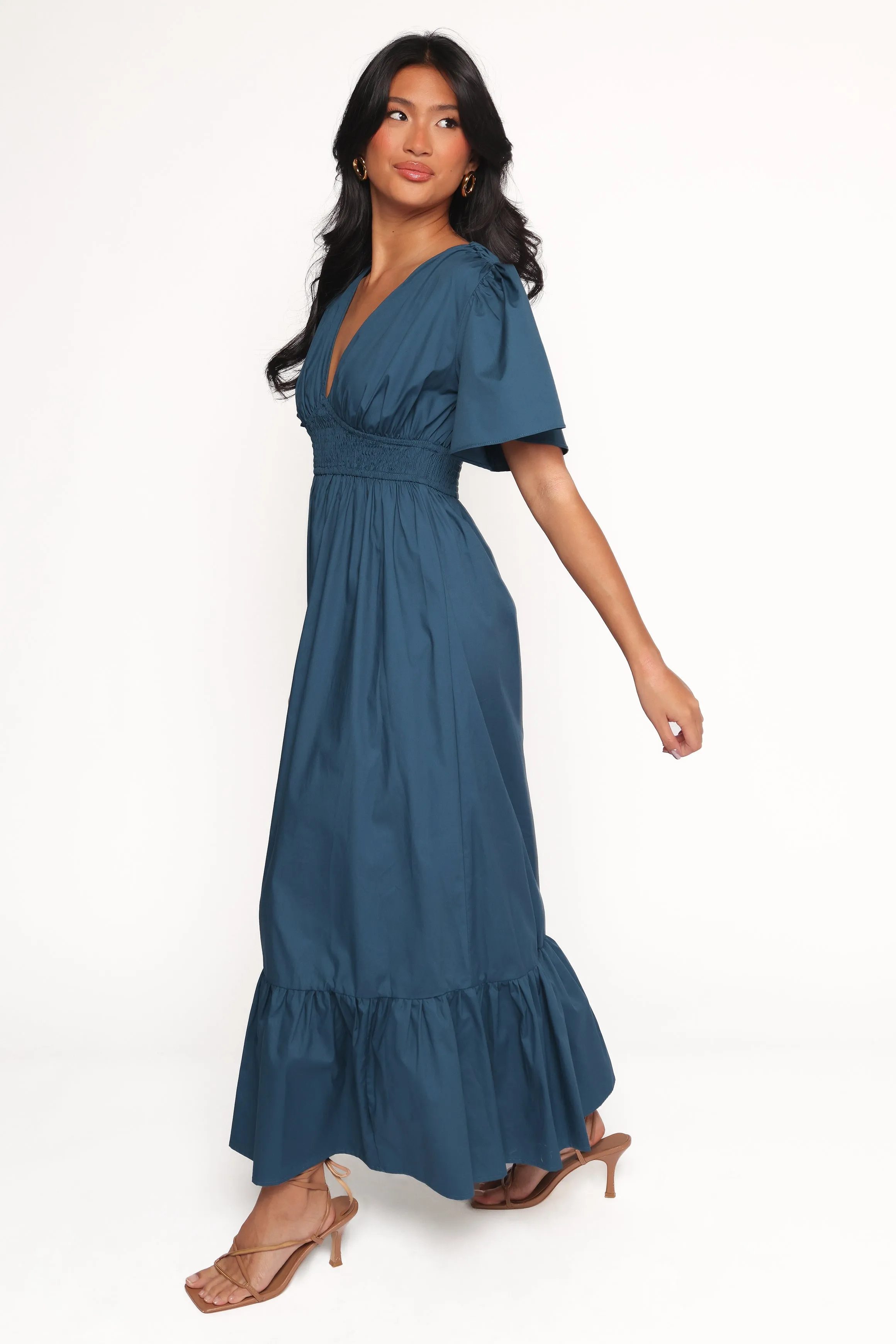 Tessa Maxi Dress - Blue sold by Petal & Pup product image thumbnail 3