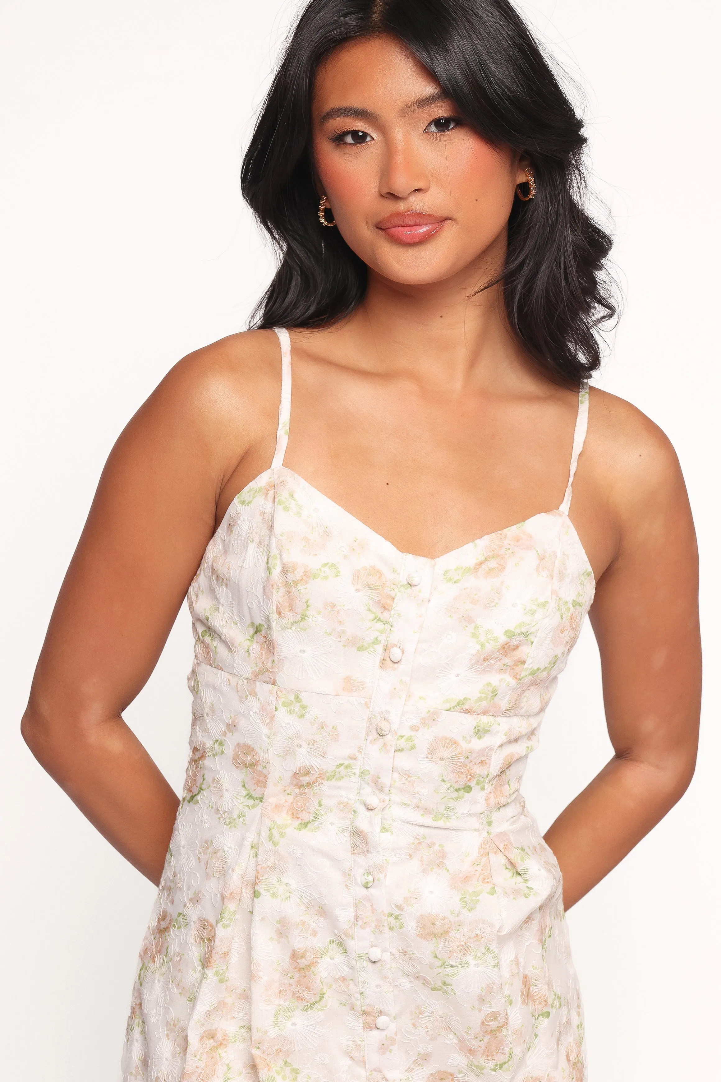 Teah Midi Dress - Pink Floral sold by Petal & Pup product image thumbnail 4