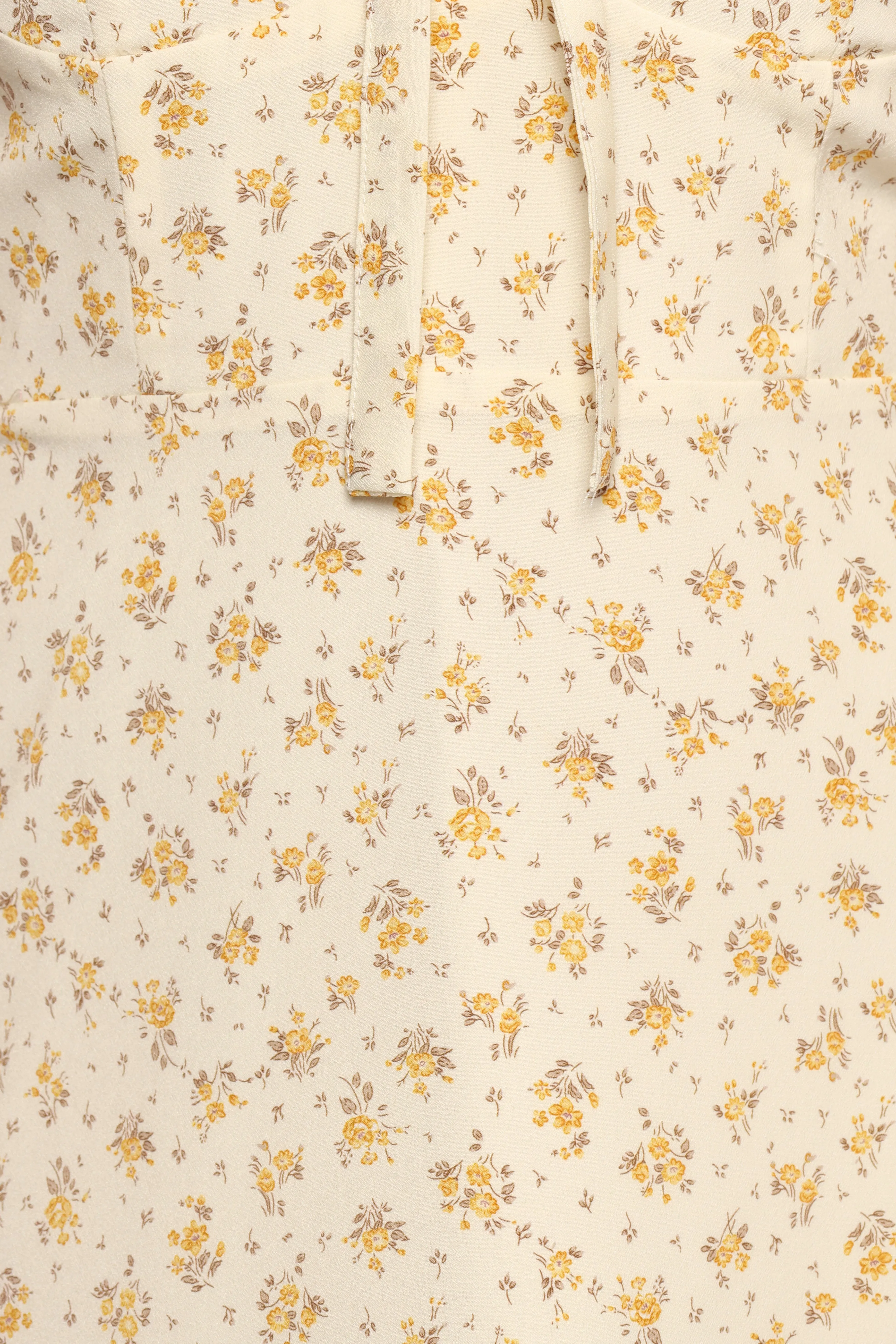 Joss Mini Dress - Cream Yellow sold by Petal & Pup product image thumbnail 5