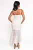 Varia Lace Maxi Dress - White sold by Petal & Pup