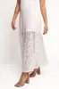 Varia Lace Maxi Dress - White sold by Petal & Pup