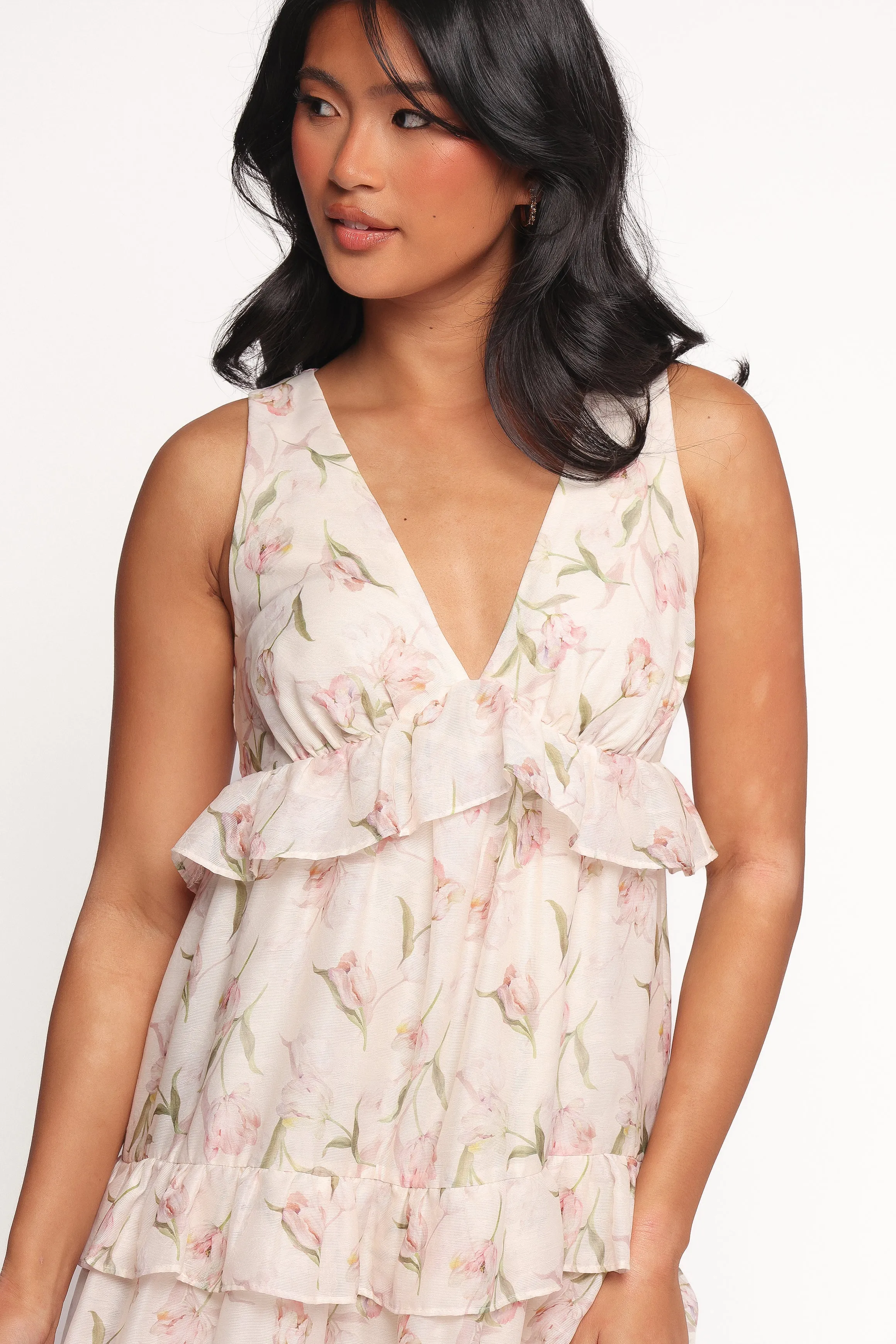 Willis Maxi Dress - Pink Floral sold by Petal & Pup product image thumbnail 4