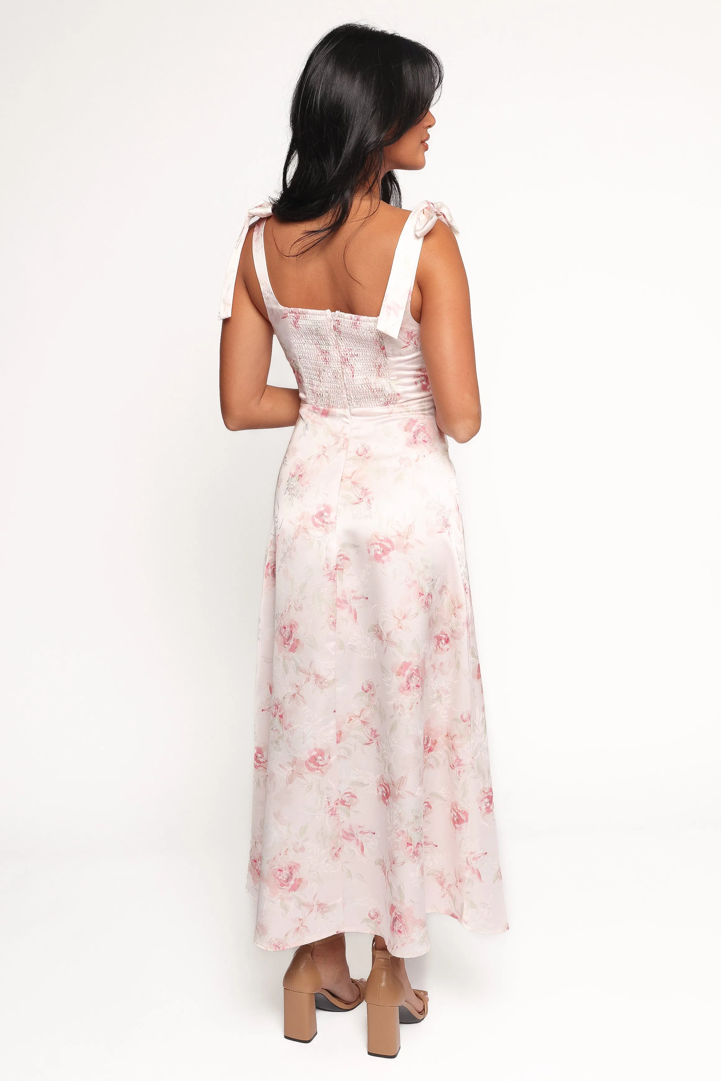 Zane Midi Dress - Pink Floral sold by Petal & Pup product image thumbnail 3