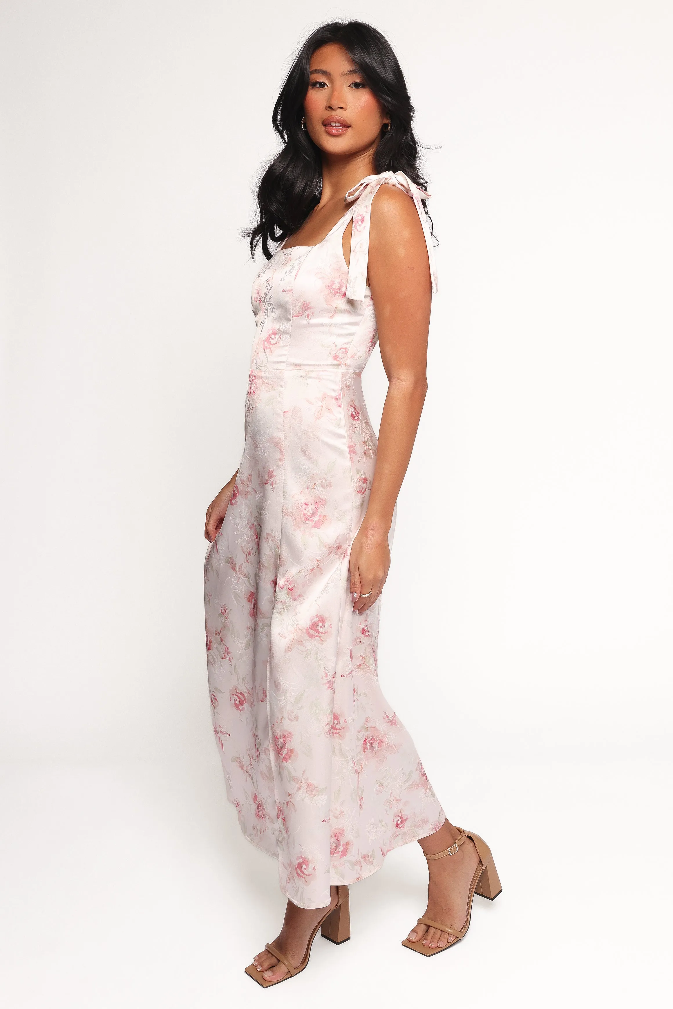 Zane Midi Dress - Pink Floral sold by Petal & Pup product image thumbnail 2