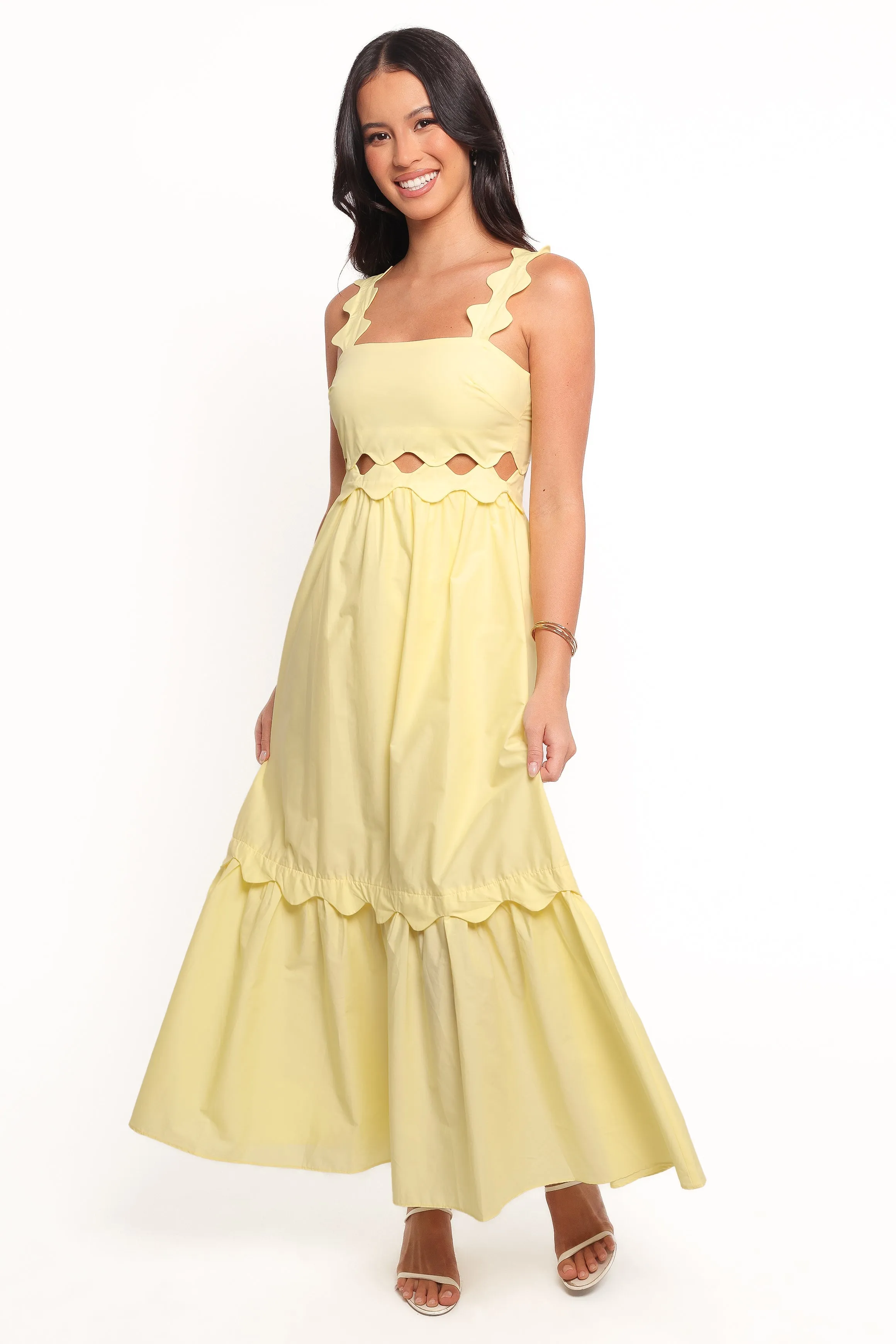 Dixie Maxi Dress - Yellow sold by Petal & Pup product image thumbnail 2