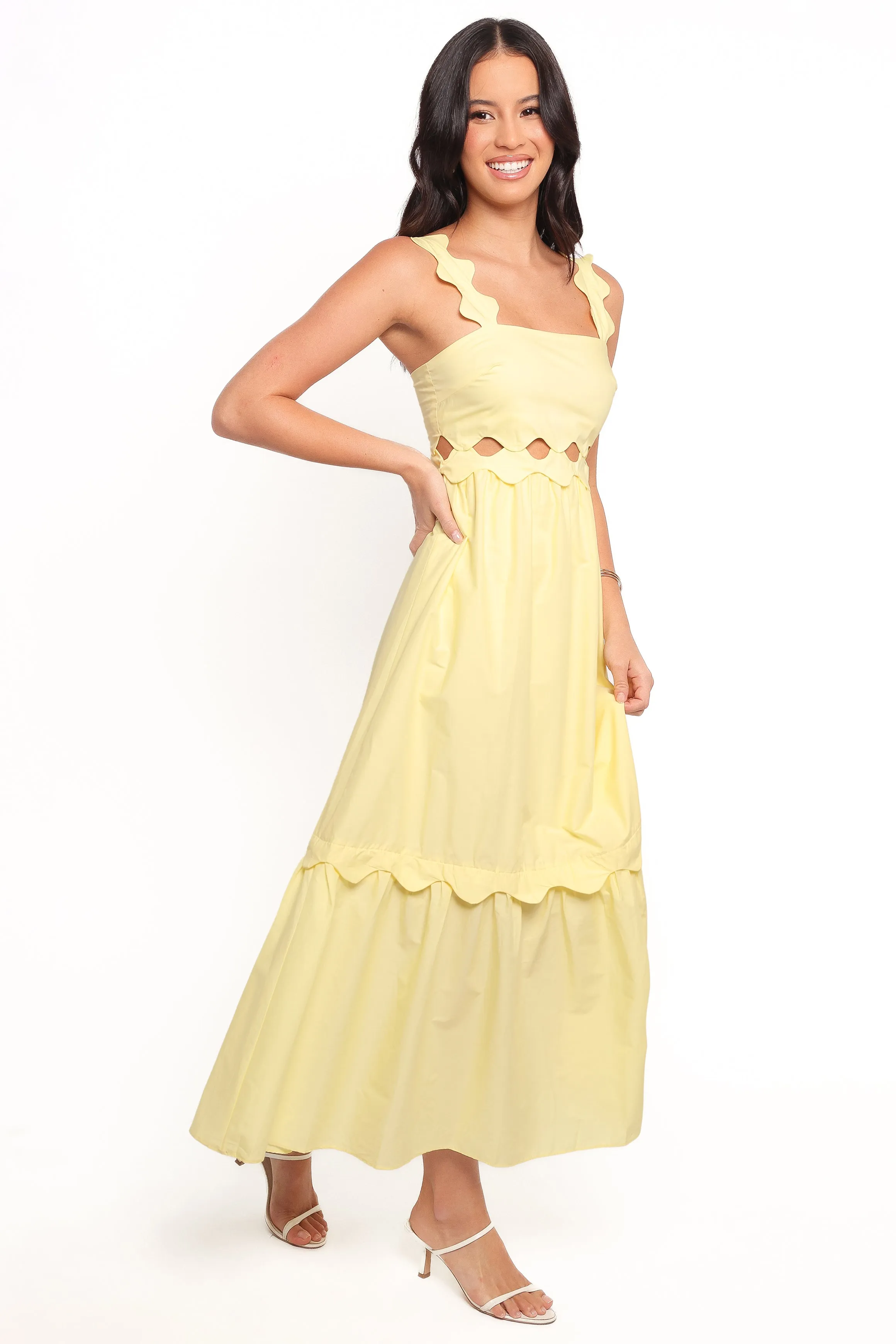 Dixie Maxi Dress - Yellow sold by Petal & Pup product image thumbnail 5