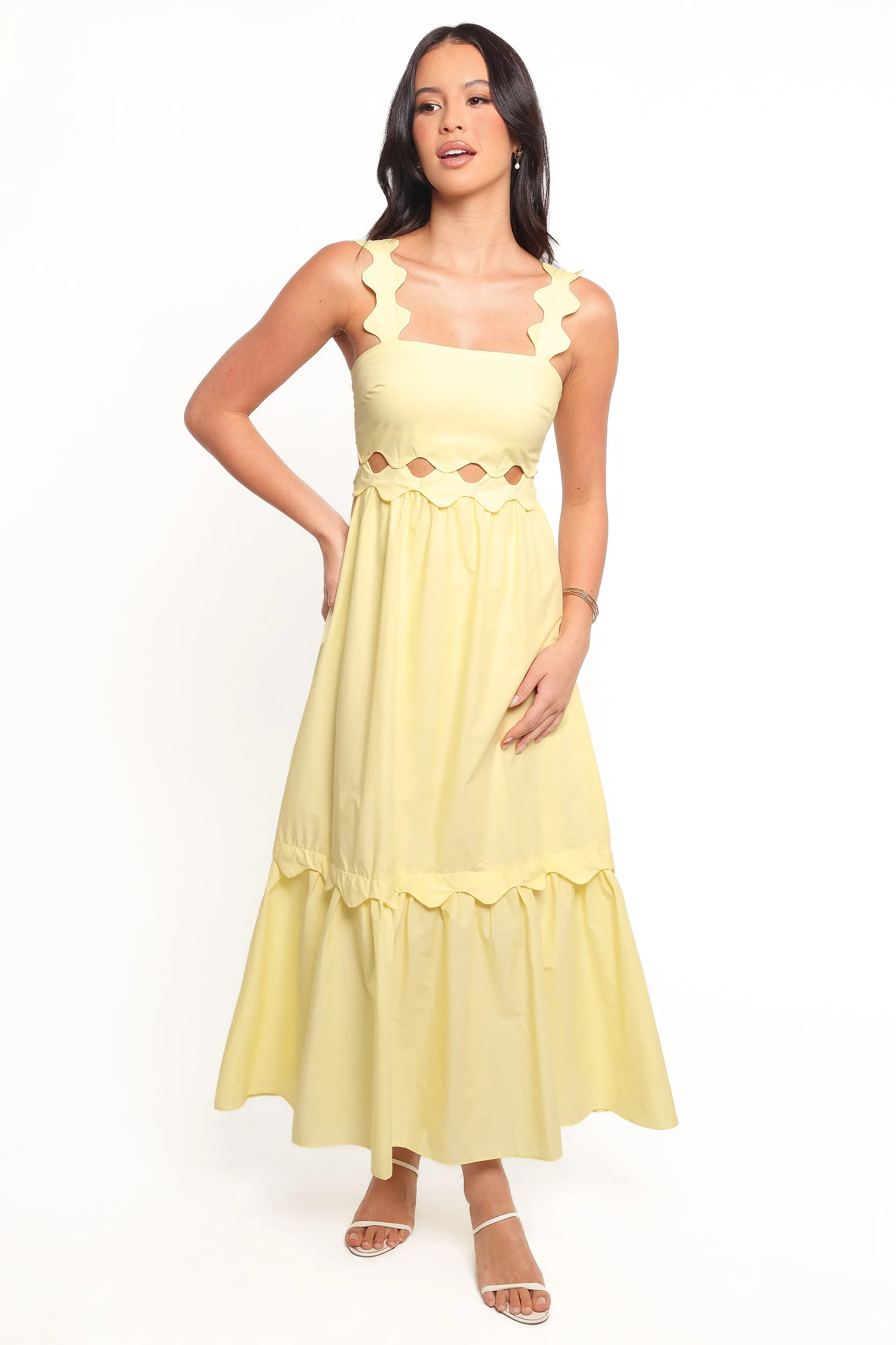 Dixie Maxi Dress - Yellow sold by Petal & Pup