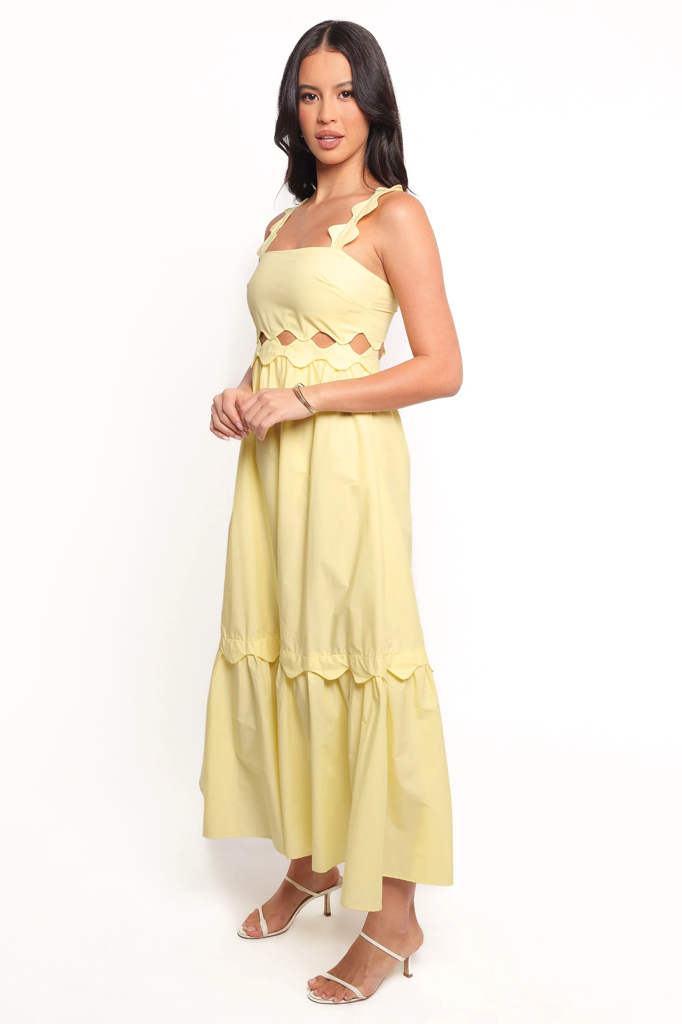 Dixie Maxi Dress - Yellow sold by Petal & Pup product image thumbnail 3