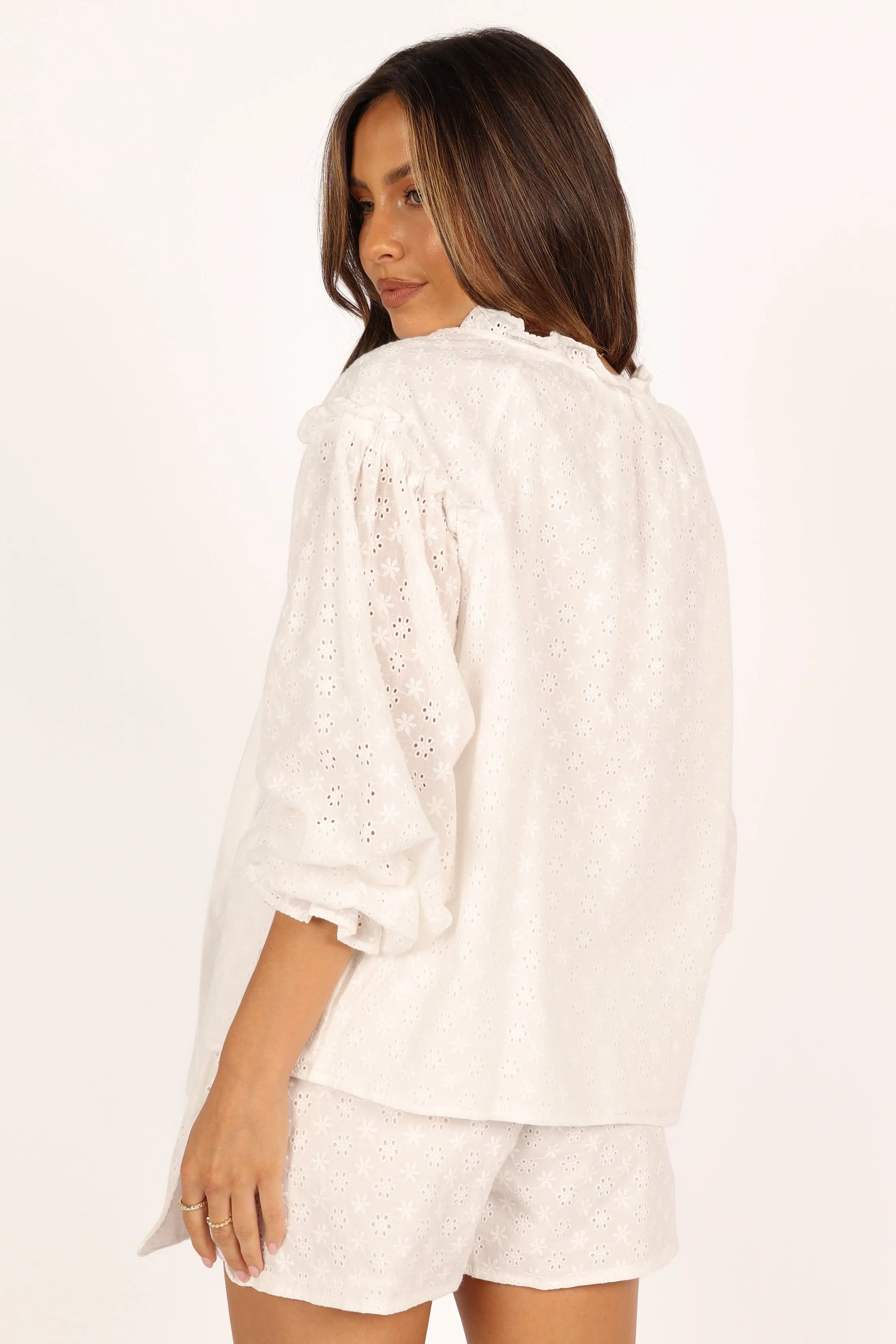 Sunnie Shorts Set - White sold by Petal & Pup product image thumbnail 4